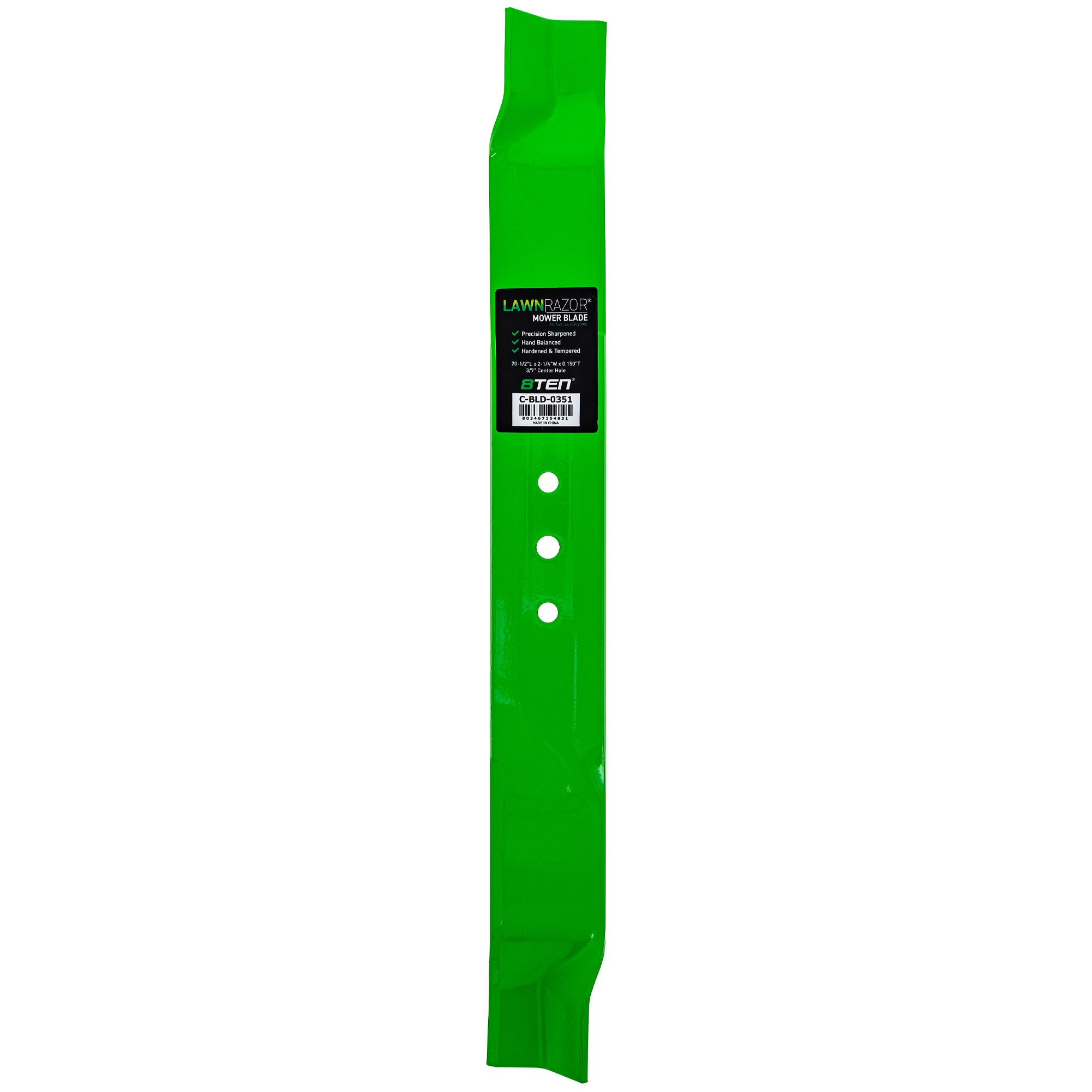 thumbnail image 2 of 3-Pack Mulching Blades For Exmark Lazer Z CT HP – Replaces 103-8288 & Rotary 11771 2 of 6