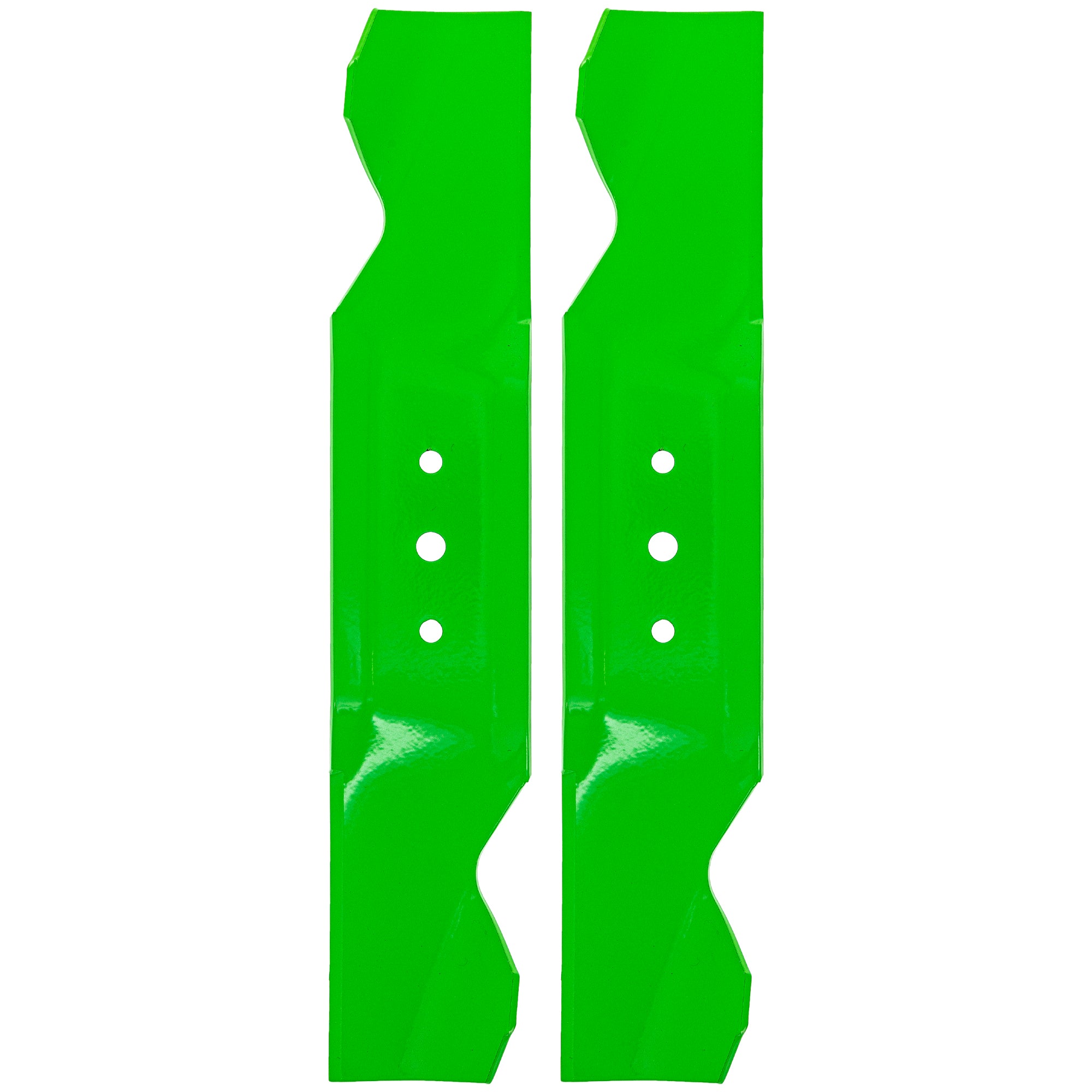 LawnRAZOR Notched High Lift Blade 2-Pack for zOTHER Oregon MTD Cub Cadet Troy-Bilt Trac 8TEN 810-CBL2579D