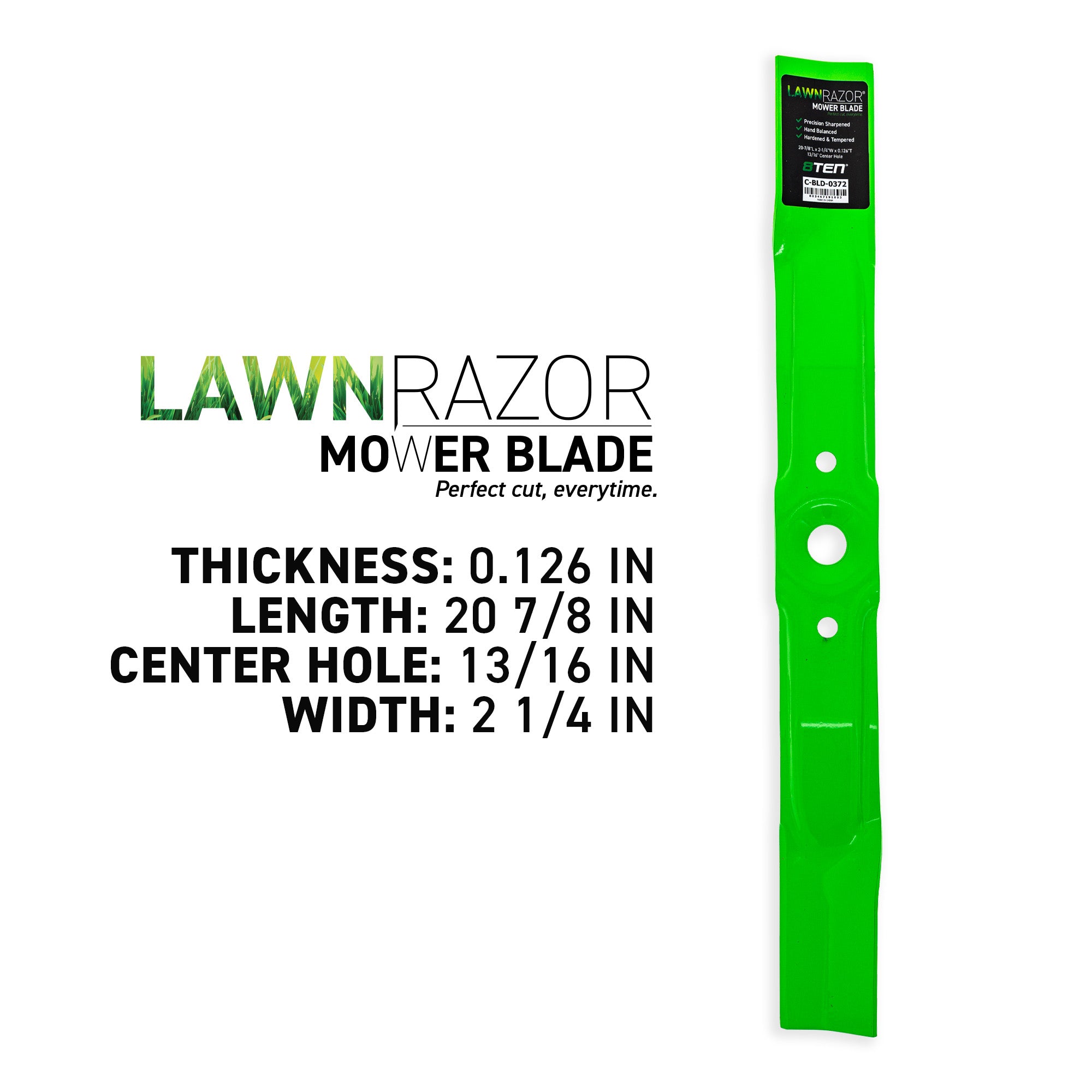 8TEN 810-CBL2594D LawnRAZOR High Lift Blade 2-Pack for zOTHER Honda