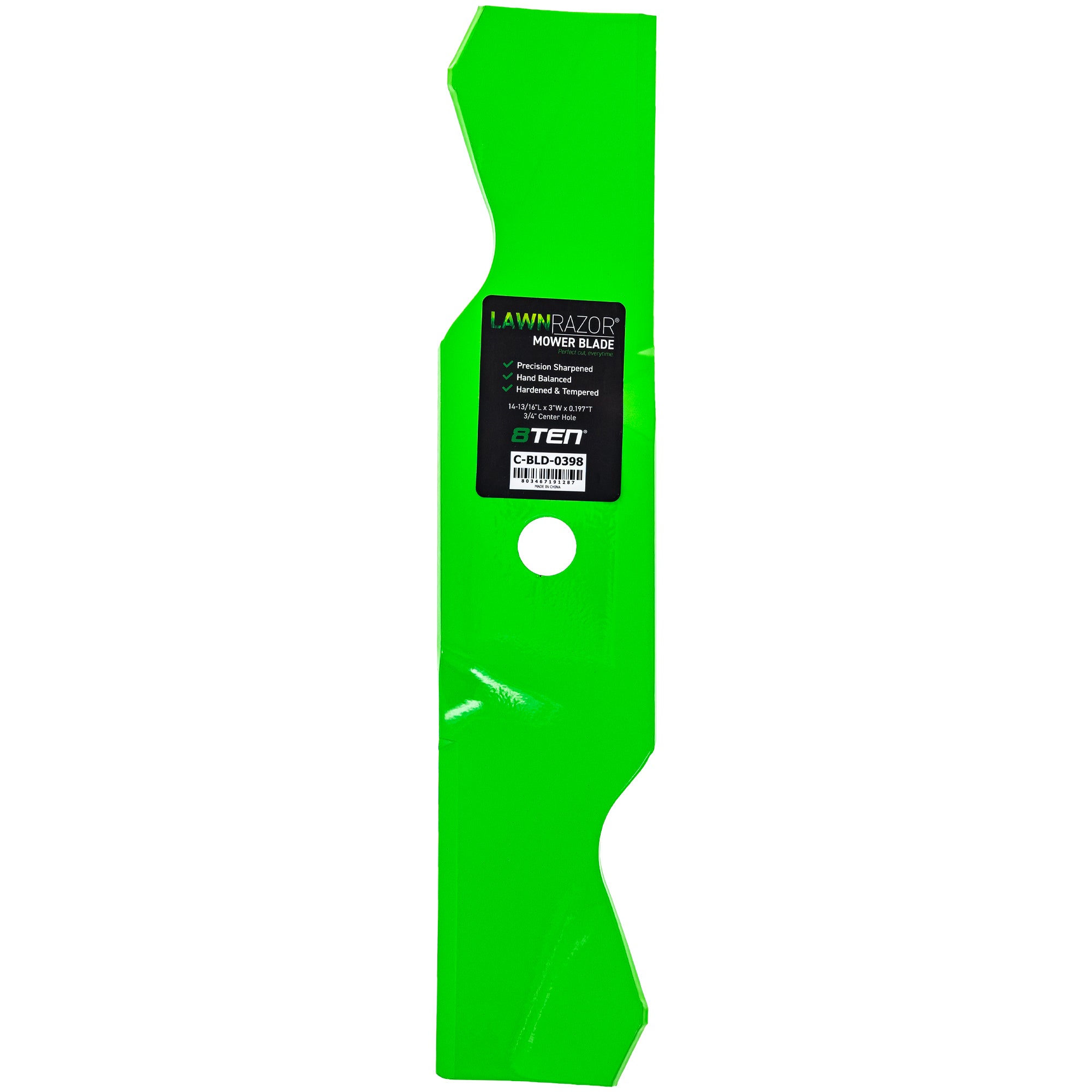 LawnRAZOR Notched Low Lift Blade for zOTHER MTD Cub Cadet Troy-Bilt Cadet 8TEN 810-CBL2510D