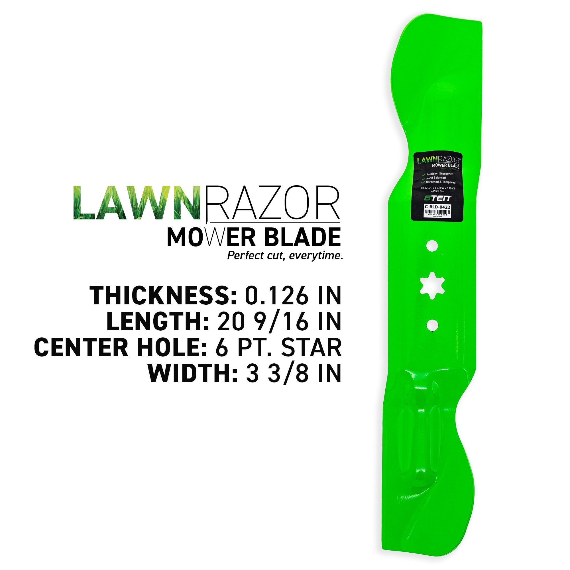 8TEN 810-CBL2645D Blade 3-Pack for zOTHER Cadet