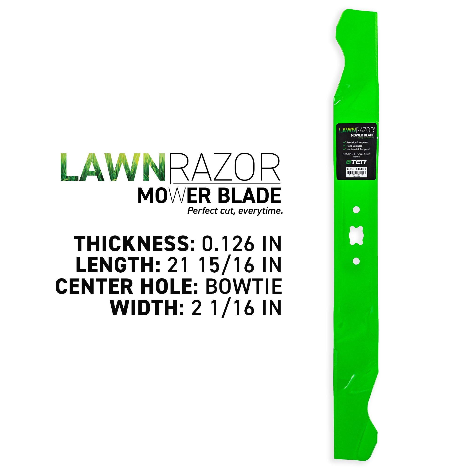 8TEN 810-CBL2679D LawnRAZOR Mulching Blade for zOTHER Oregon MTD Cub