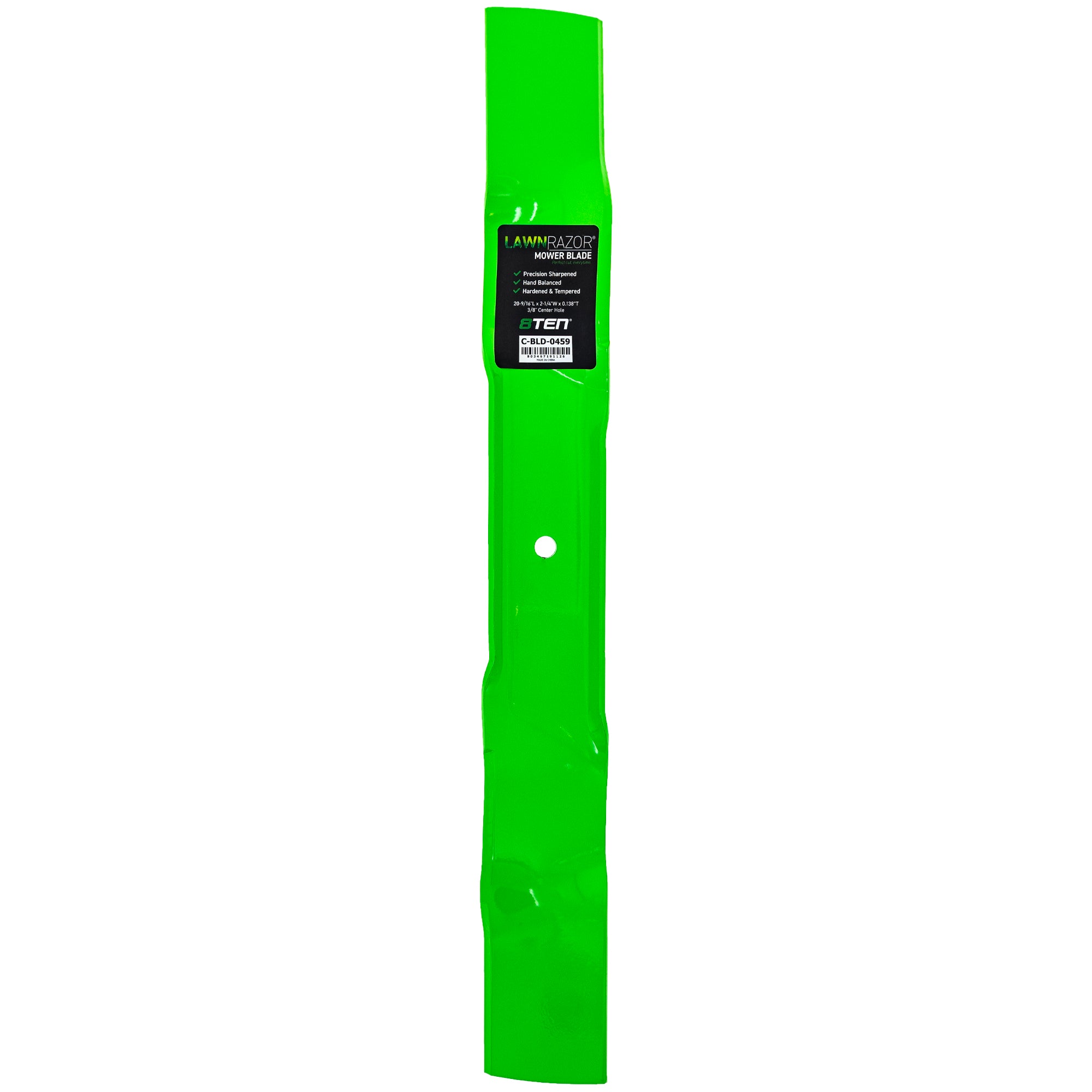 LawnRAZOR Mulching Blade for Oregon John Deere Deere 8TEN 810-CBL2671D