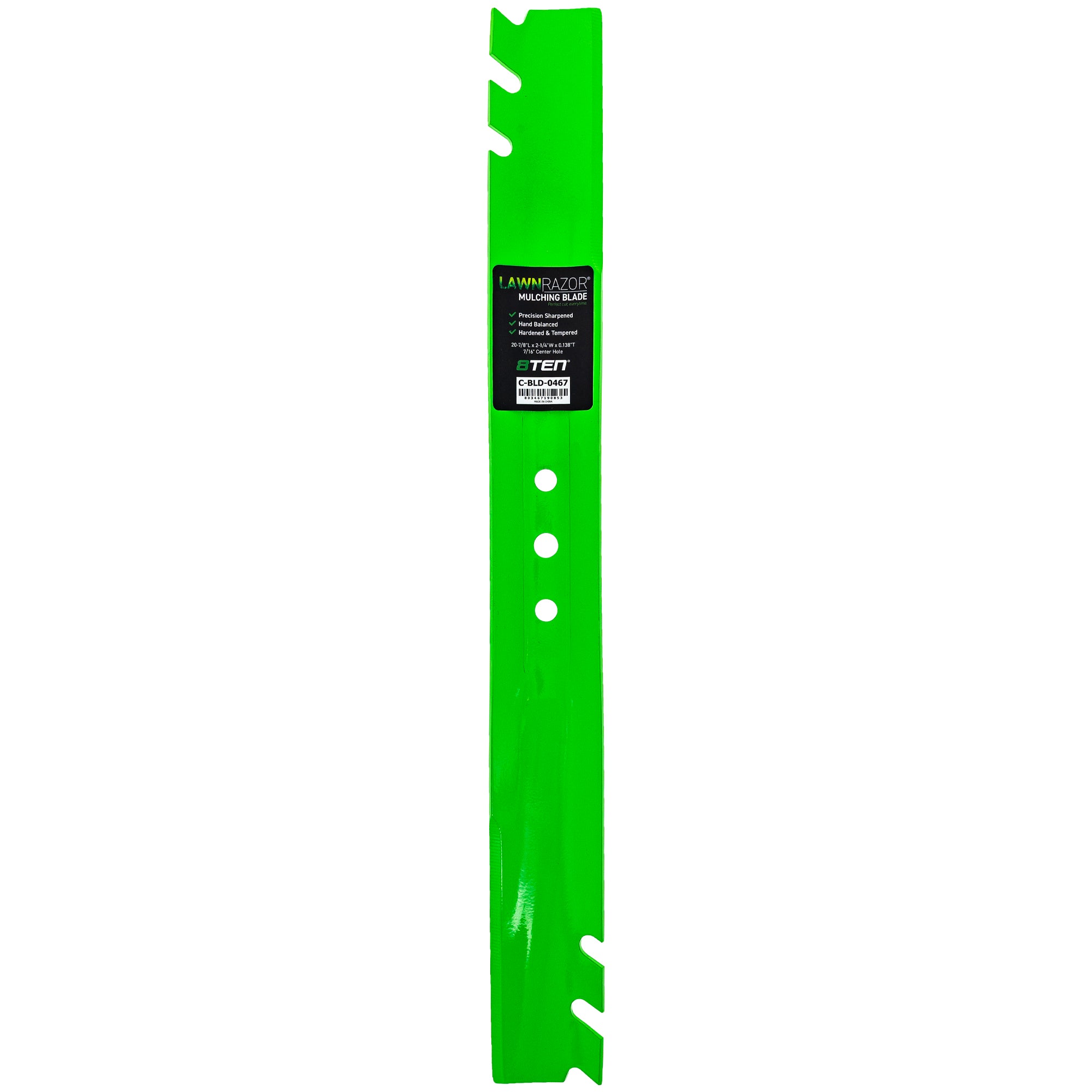 LawnRAZOR Toothed Blade for zOTHER Toro Exmark Super Recycler Osprey Mulching 8TEN 810-CBL2689D