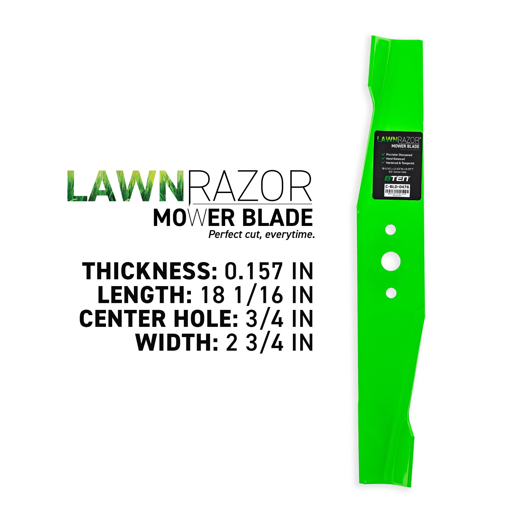 8TEN 810-CBL2698D Blade for Generac ZTS ZT20501BV ZT20500BV