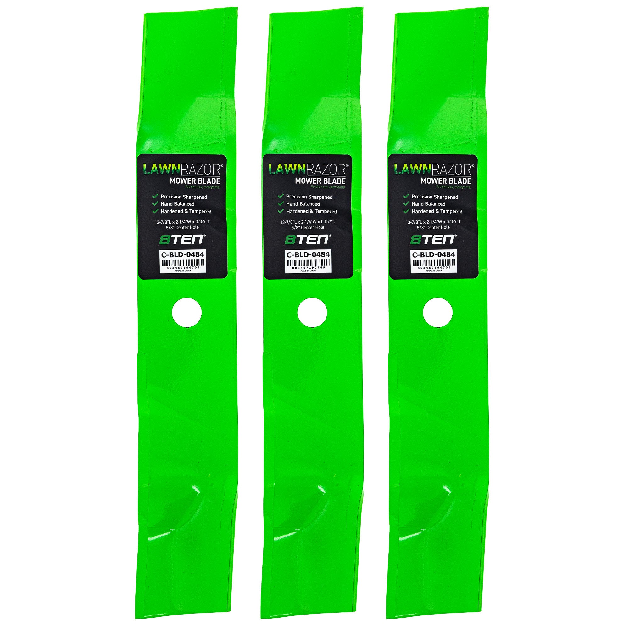 LawnRAZOR Mulching Blade 3-Pack for Ariens Gravely ZT Zoom Pro-Master HVZ 8TEN 810-CBL2606D