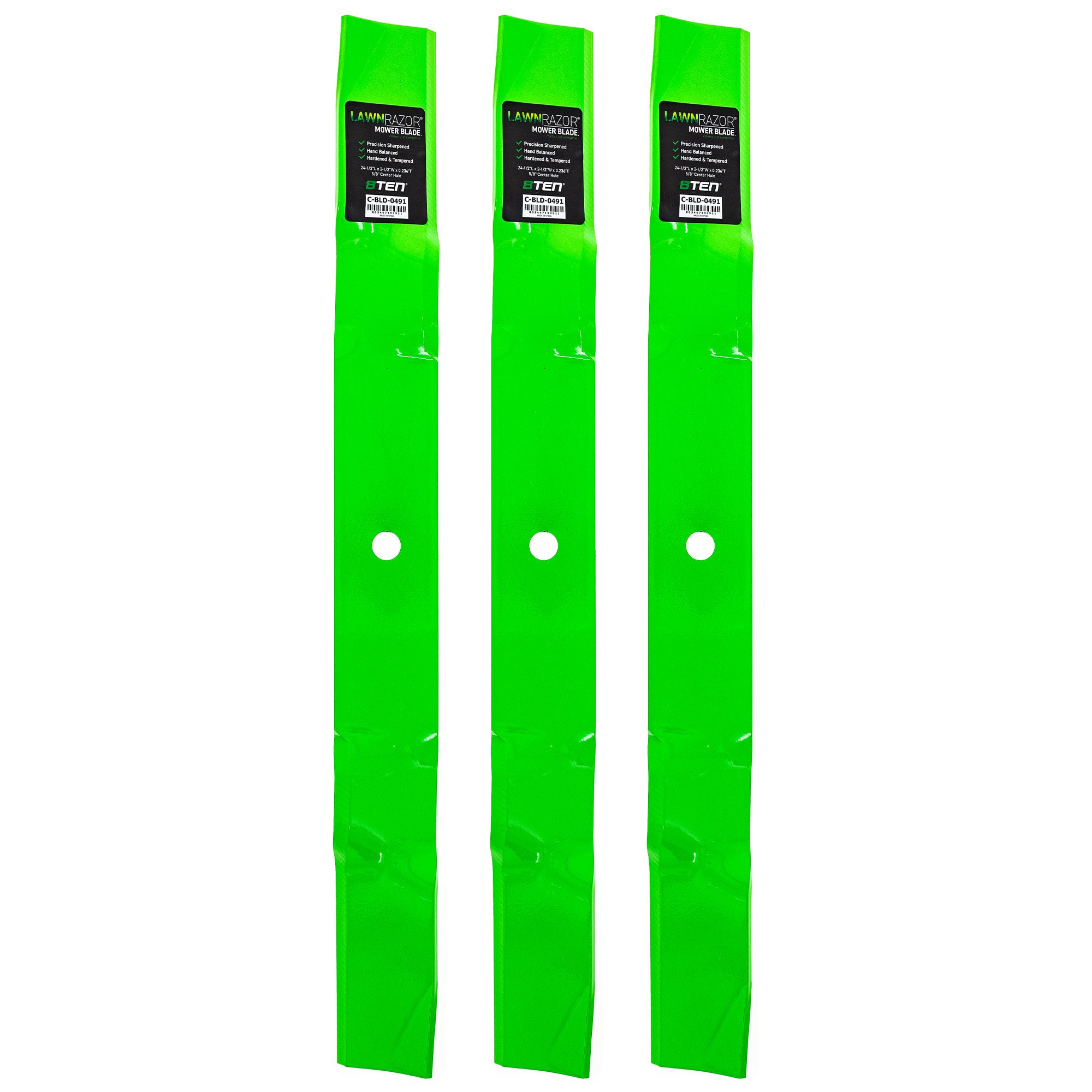 LawnRAZOR Mulching Blade 3-Pack for Ariens Gravely Zoom Pro-Turn Pro-Master 8TEN 810-CBL2613D