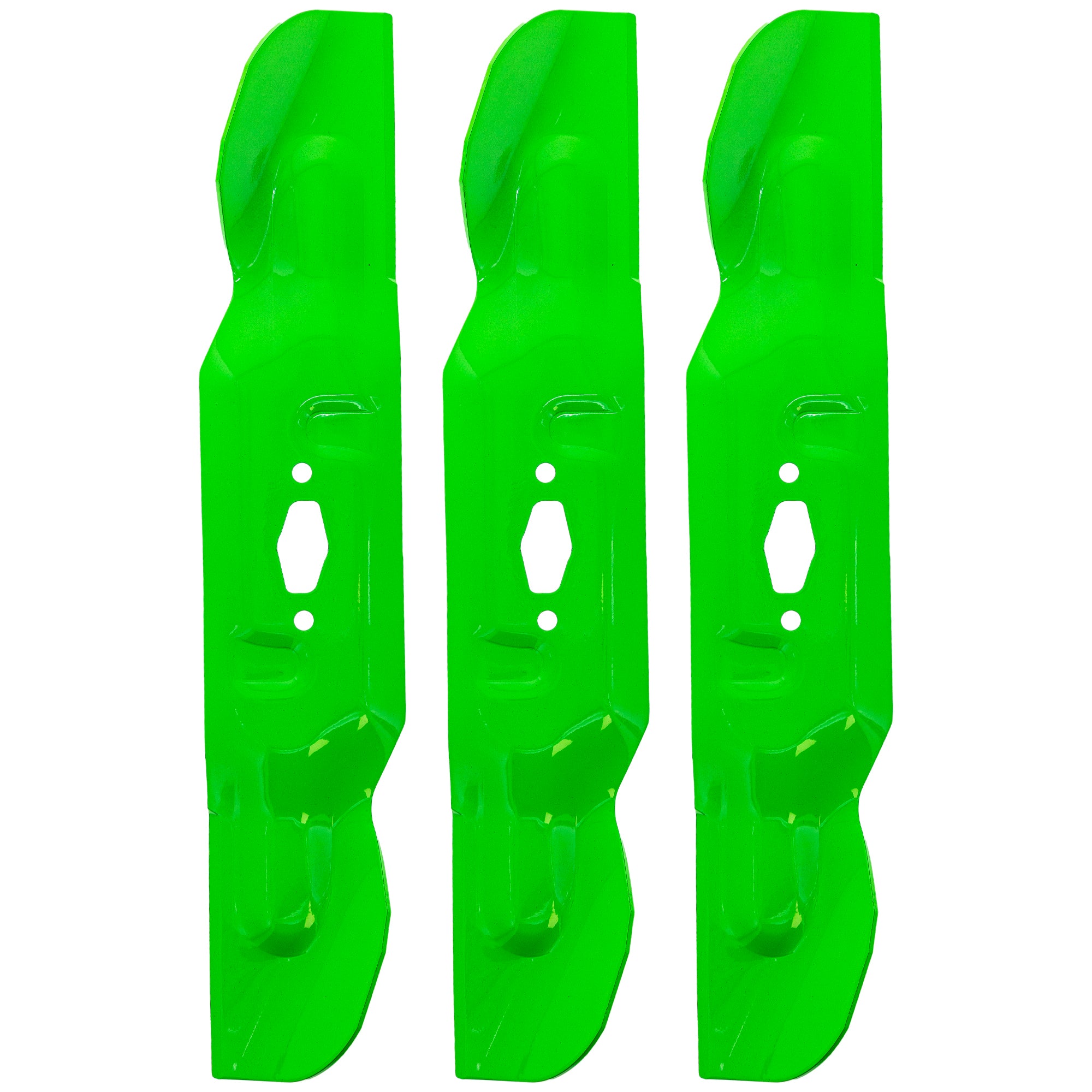 LawnRAZOR Ultra High Lift Blade 3-Pack for zOTHER ZT1-54 Z5800 TT440 T3200 8TEN 810-CBL2720D