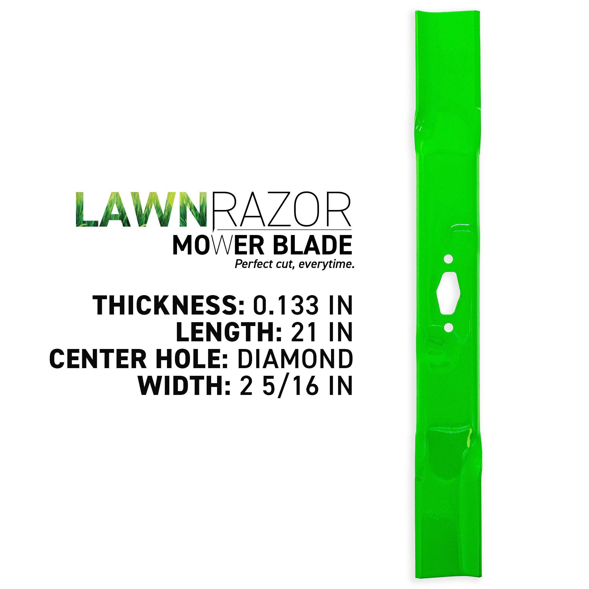 8TEN 810-CBL2731D LawnRAZOR Low Lift Blade 2-Pack for zOTHER Z5200