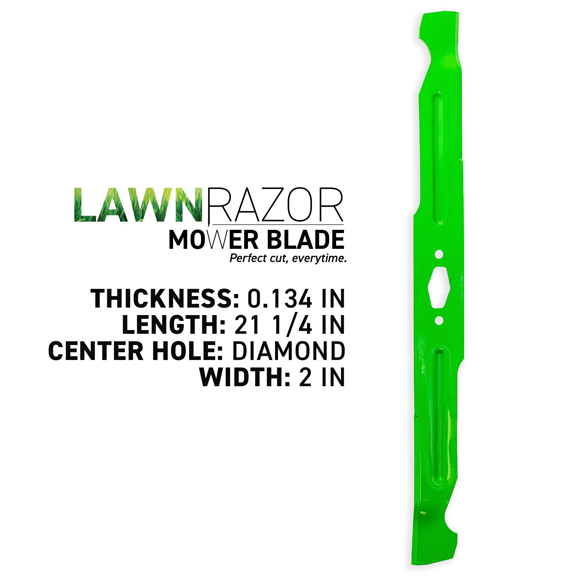 8TEN 810-CBL2732D LawnRAZOR Mulching Blade 2-Pack for zOTHER Super