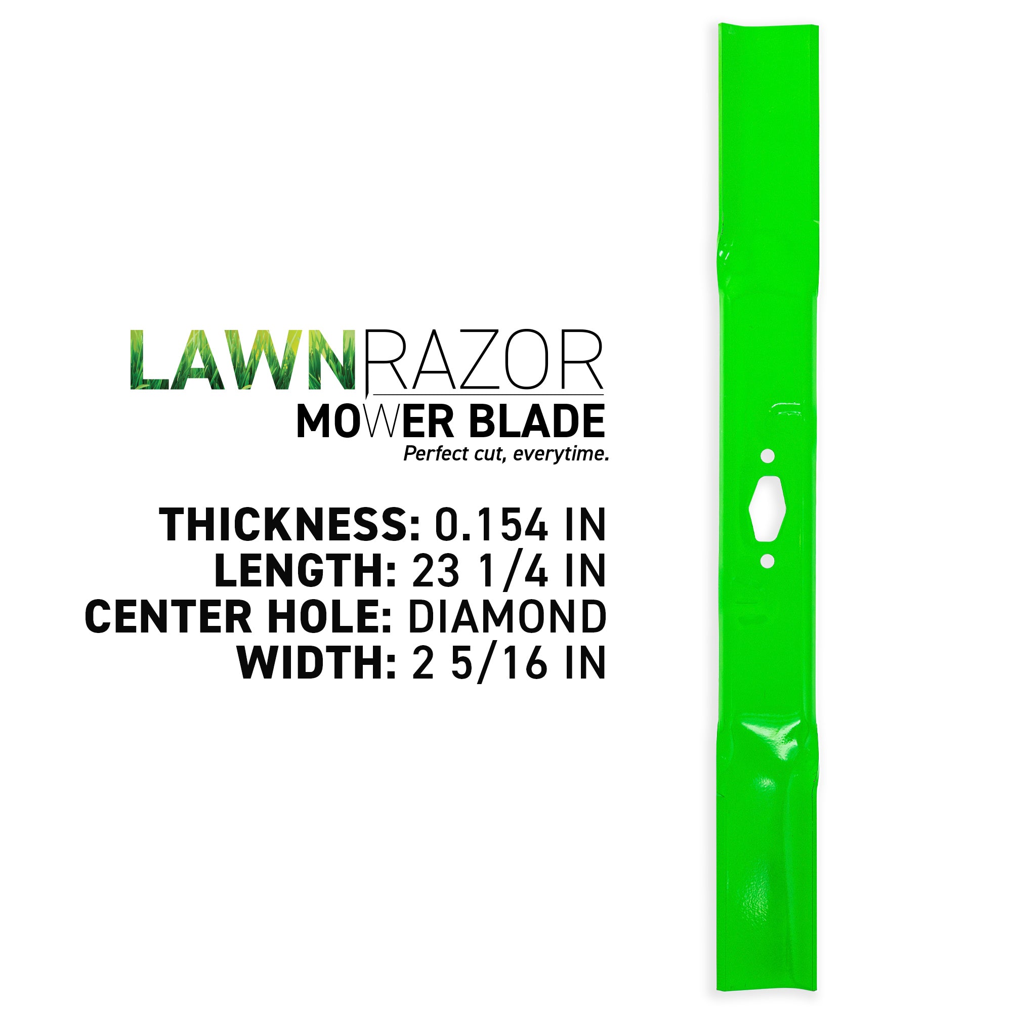 8TEN 810-CBL2733D LawnRAZOR Low Lift Blade 2-Pack for zOTHER Z5450