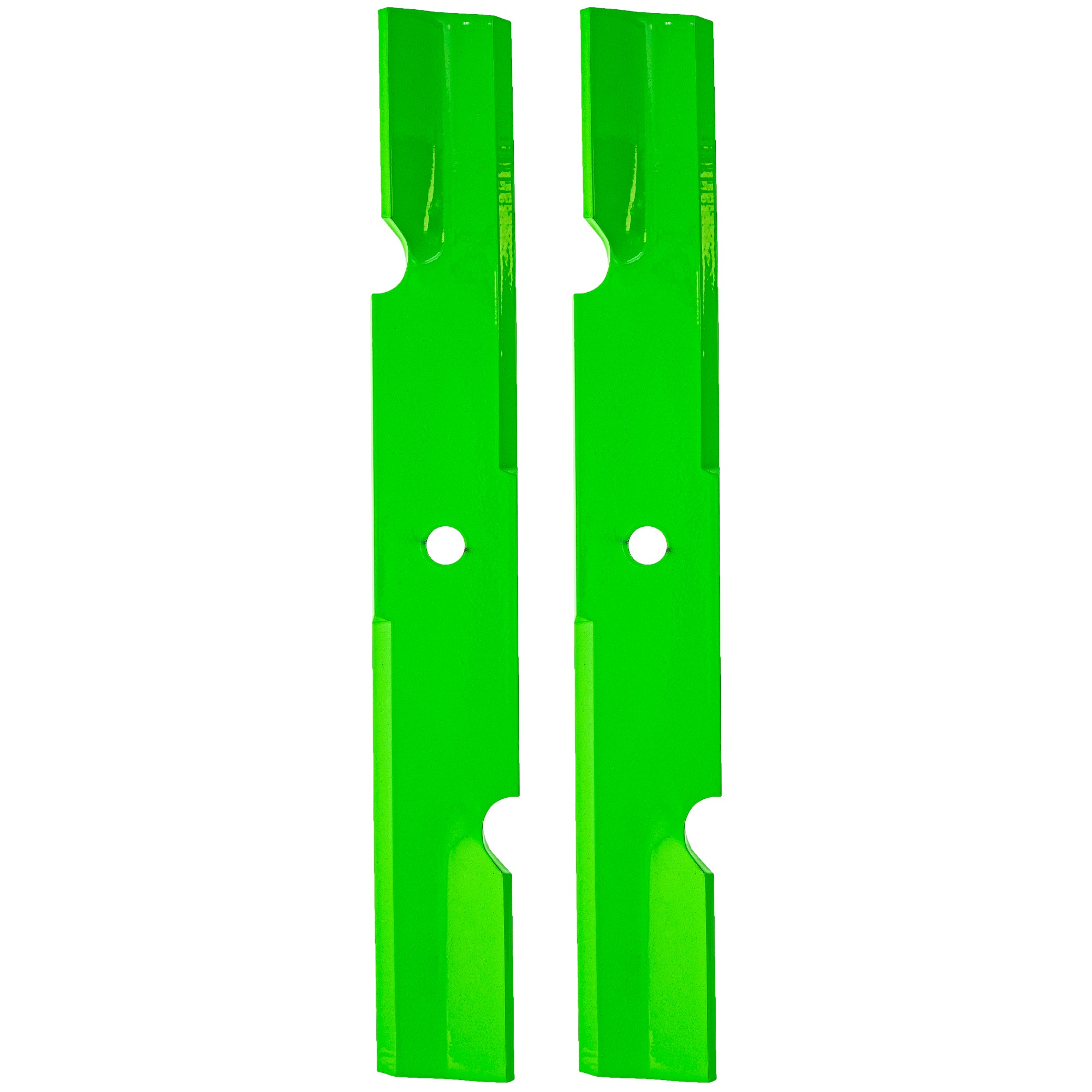 LawnRAZOR Notched Ultra High Lift Blade 2-Pack for SRSZ1 Navigator FW25 F60Z 8TEN 810-CBL2781D