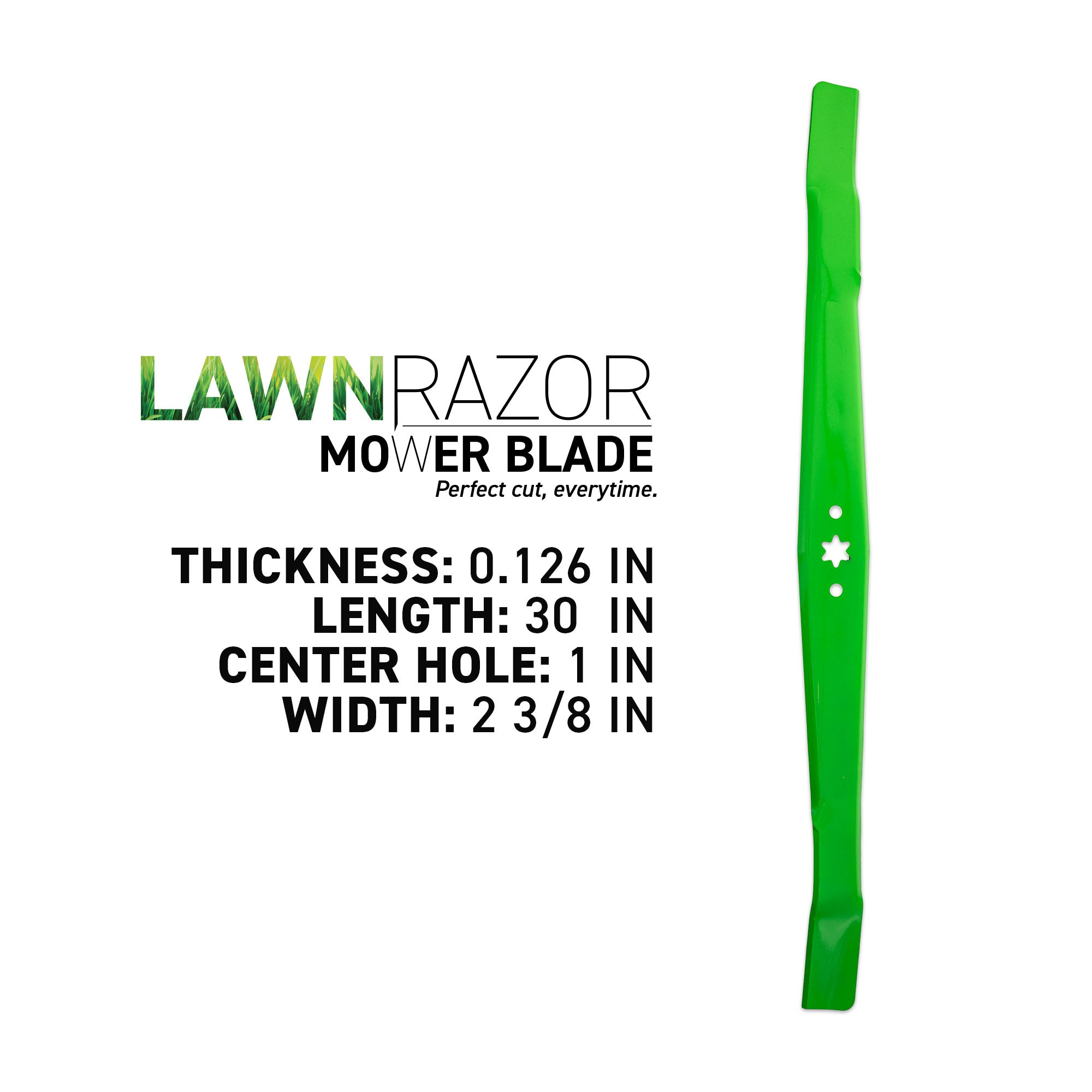 8TEN 810-CBL2796D LawnRAZOR Mulching Blade for TB30E E150 Cadet 56V
