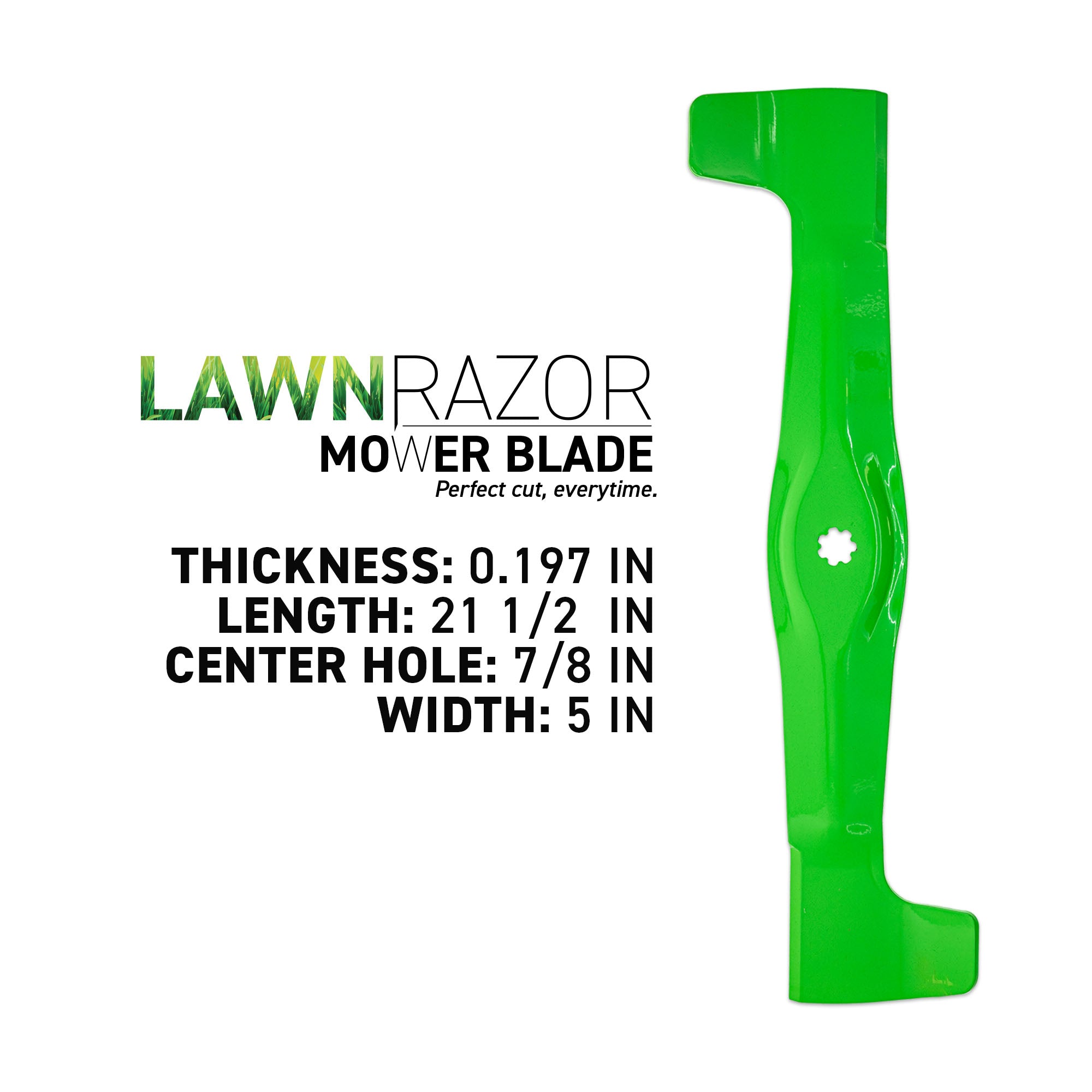 8TEN 810-CBL2797D LawnRAZOR Medium Lift Blade for Deere