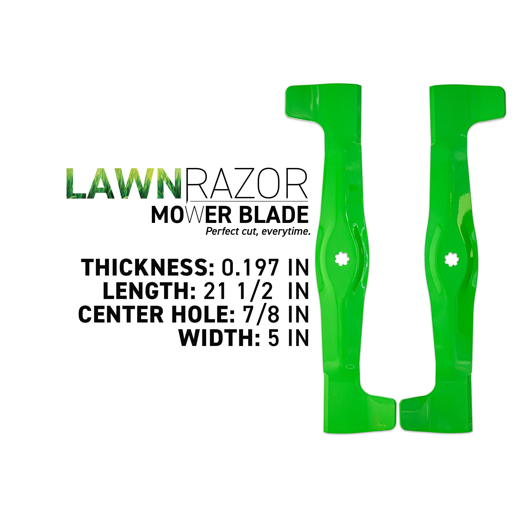 8TEN 810-CBL2797D LawnRAZOR Medium Lift Blade for Deere