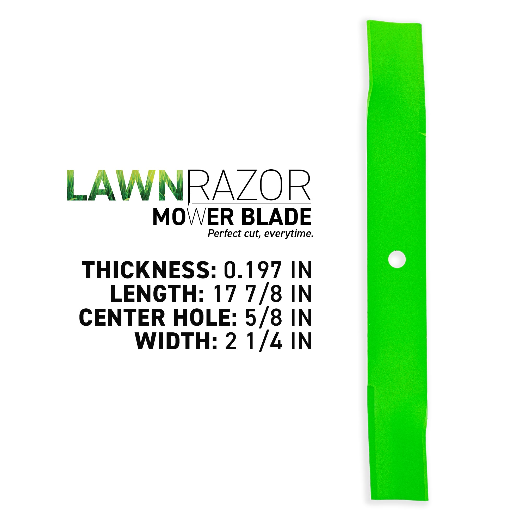 8TEN 810-CBL2702D LawnRAZOR Medium Lift Blade 2-Pack for