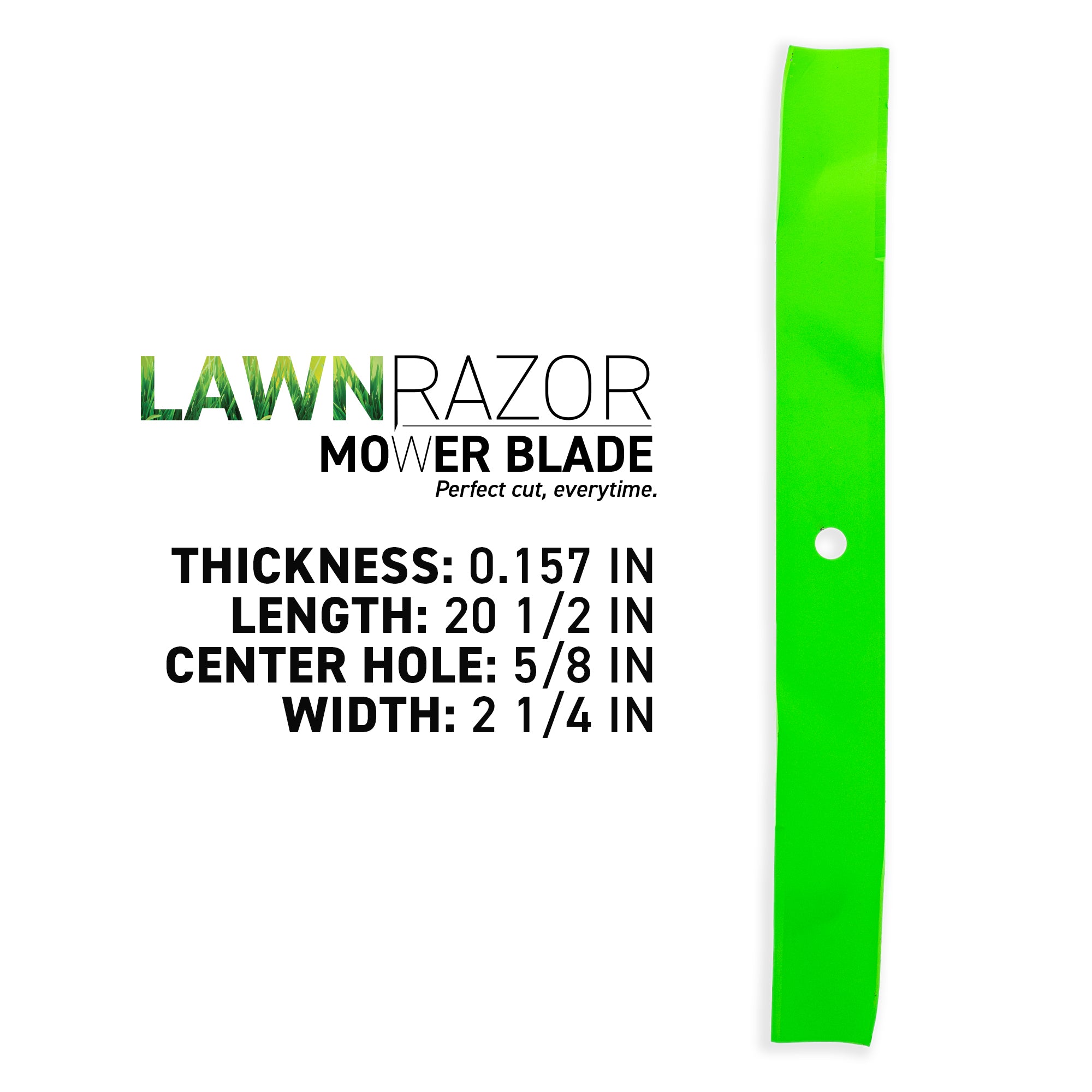 8TEN 810-CBL2833D LawnRAZOR Mulching Blade 3-Pack for Titan