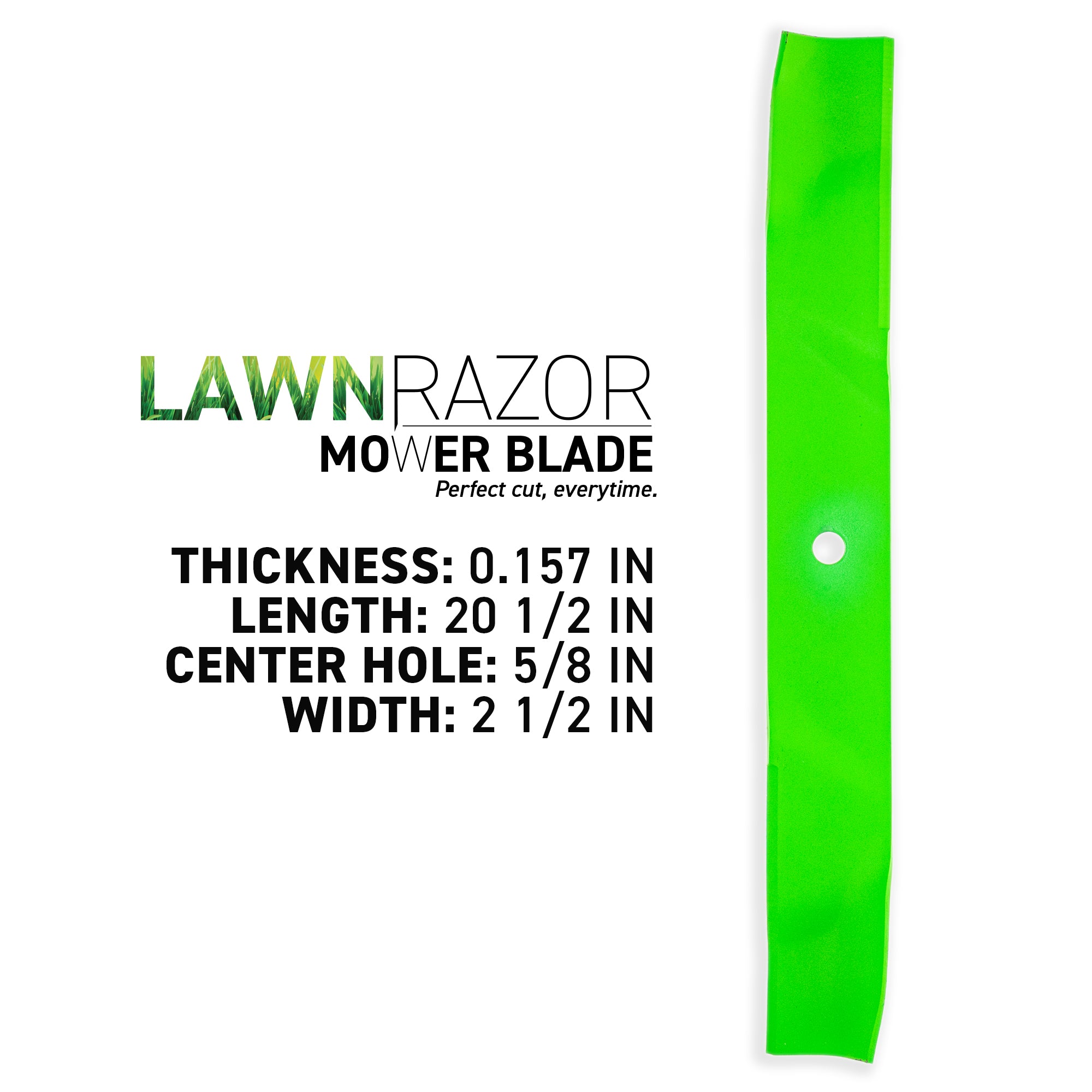 8TEN 810-CBL2842D LawnRAZOR Mulching Blade 3-Pack for ZT Ikon