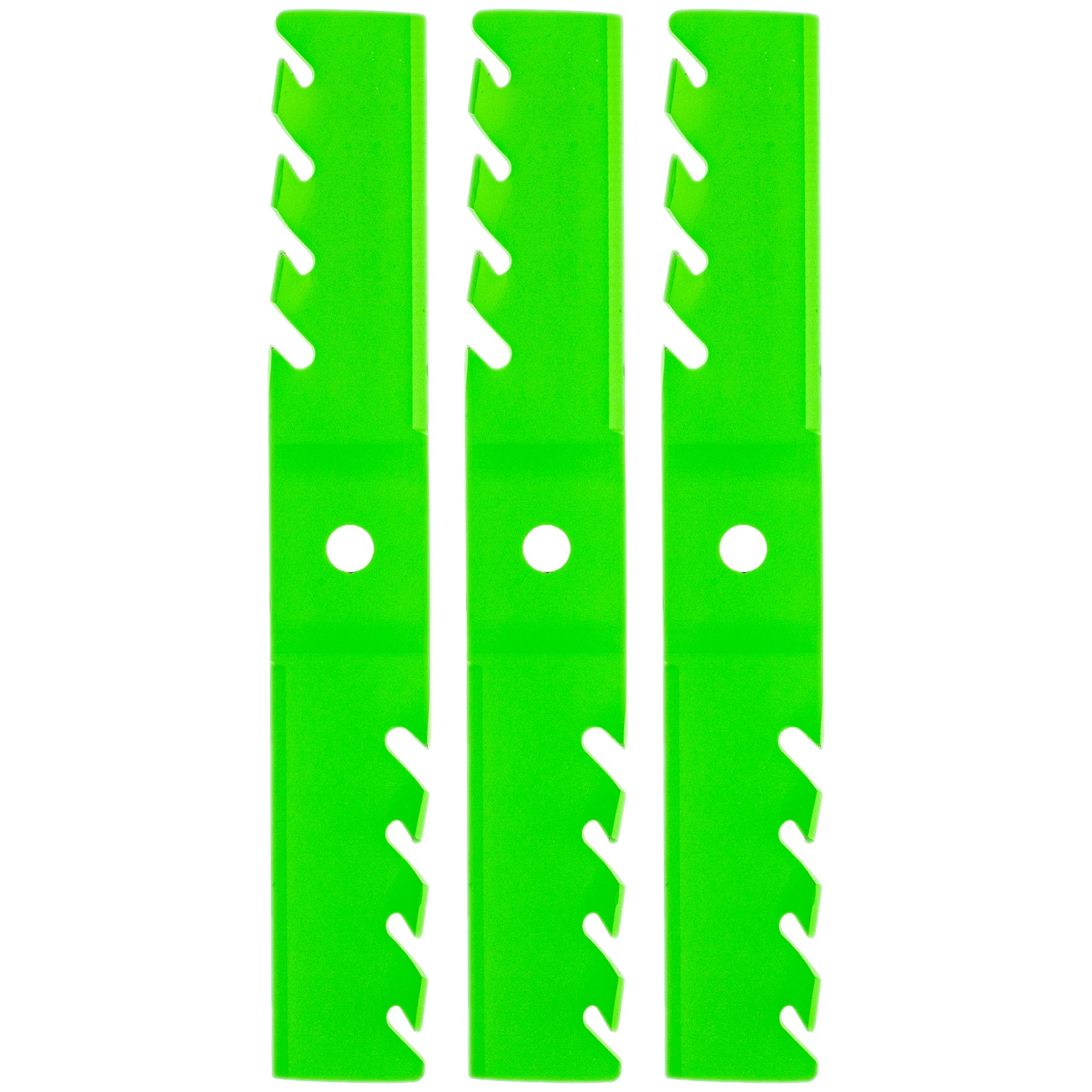 LawnRAZOR Toothed Mulching Blade 3-Pack for ZTX ZT Ikon-XL Ikon-XD 8TEN 810-CBL2843D