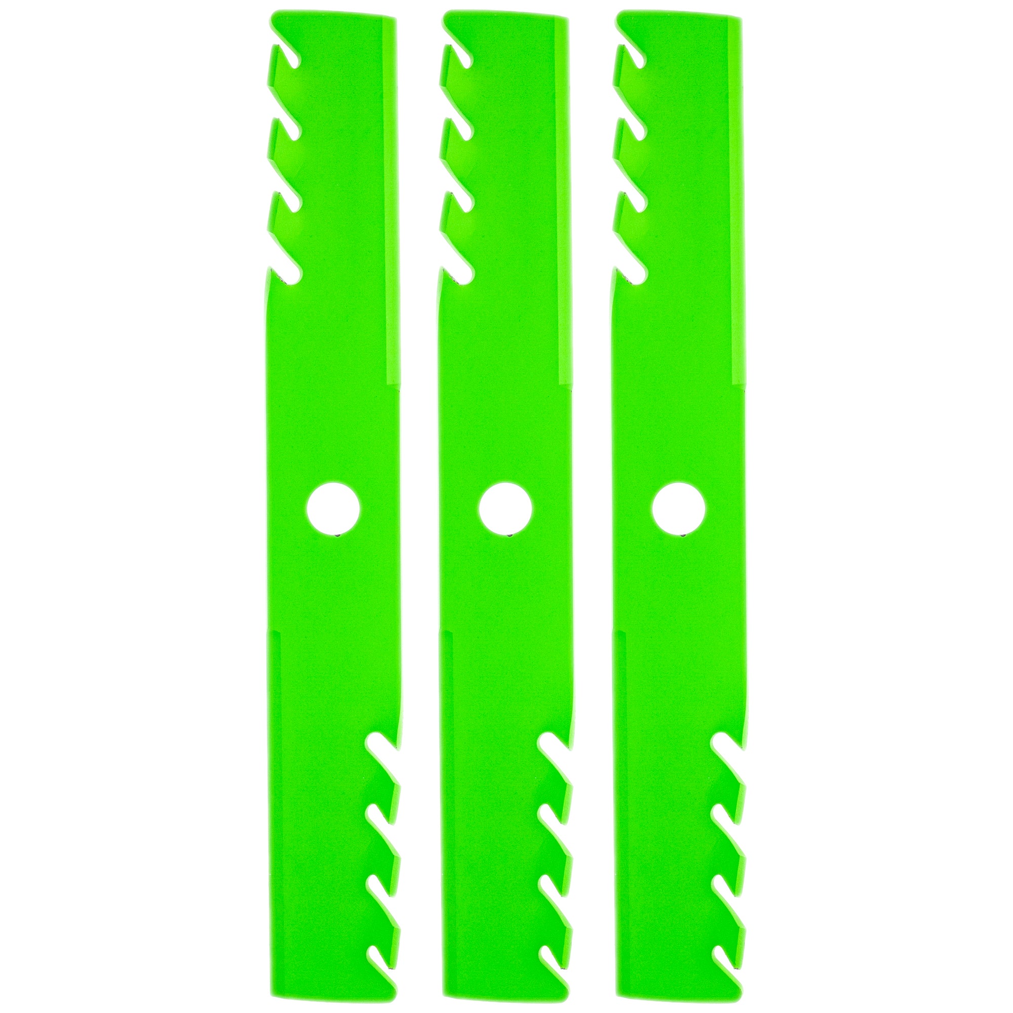LawnRAZOR Toothed Mulching Blade 3-Pack for Vantage Turf Staris Metro 8TEN 810-CBL2846D