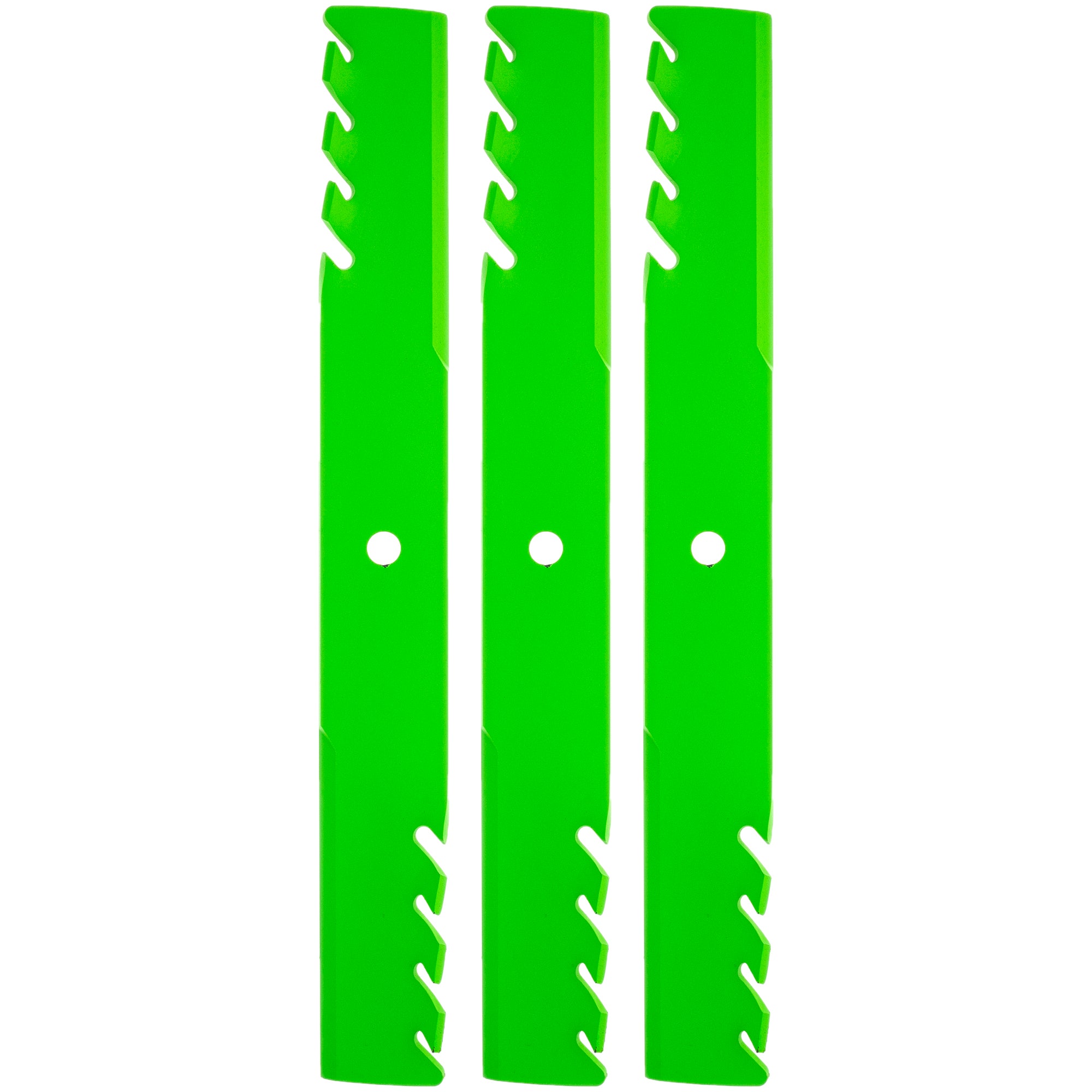 LawnRAZOR Toothed Mulching Blade 3-Pack for Z-Master Turf Titan Lazer 8TEN 810-CBL2854D