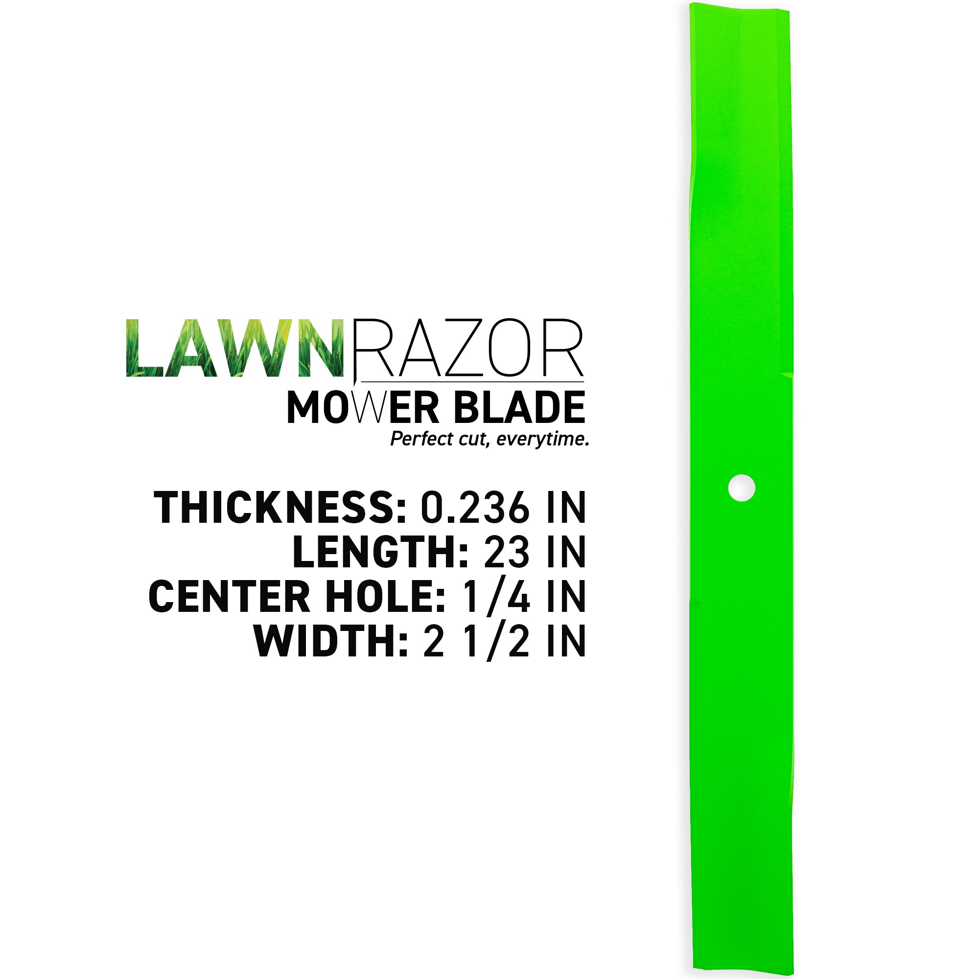 8TEN 810-CBL2875D LawnRAZOR Medium Lift Blade 3-Pack for