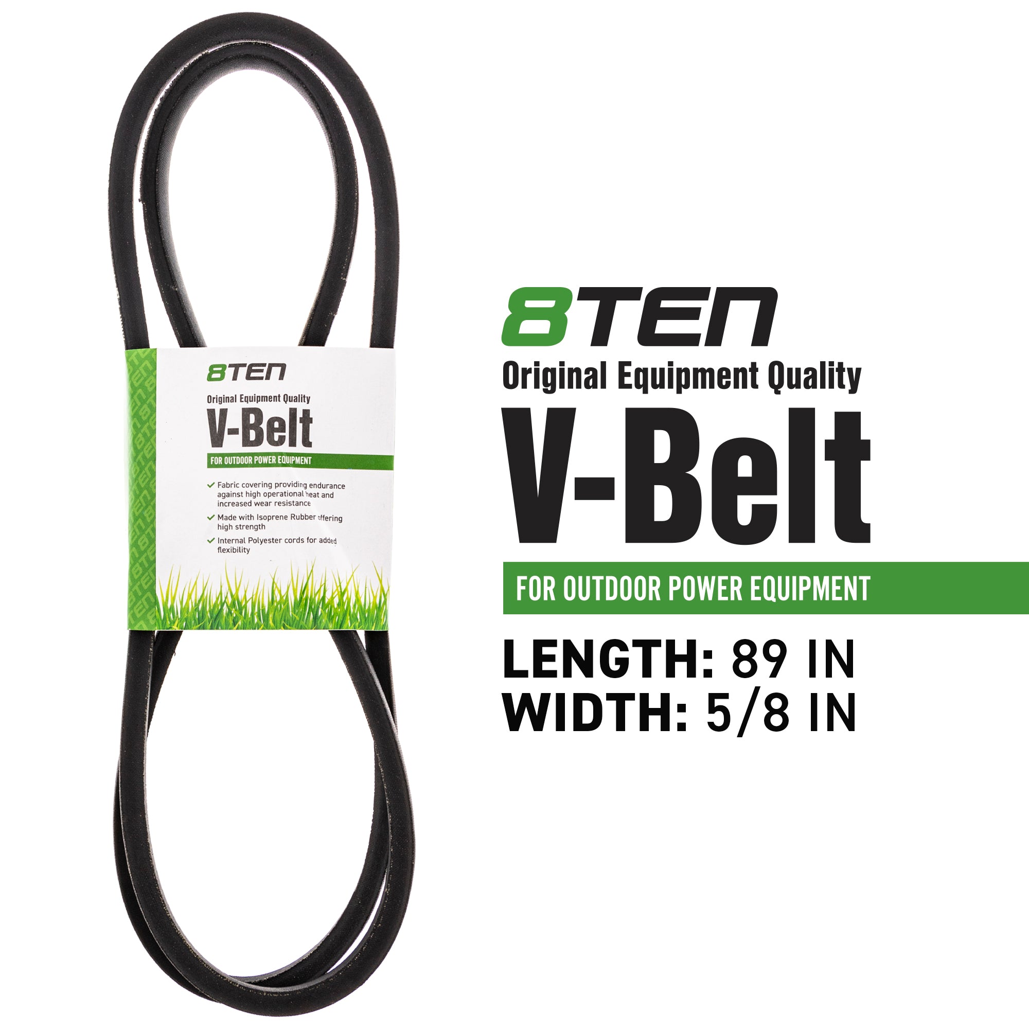 8TEN 810-CBL2225T Deck Belt for Toro Exmark Stens Oregon MTD Cub