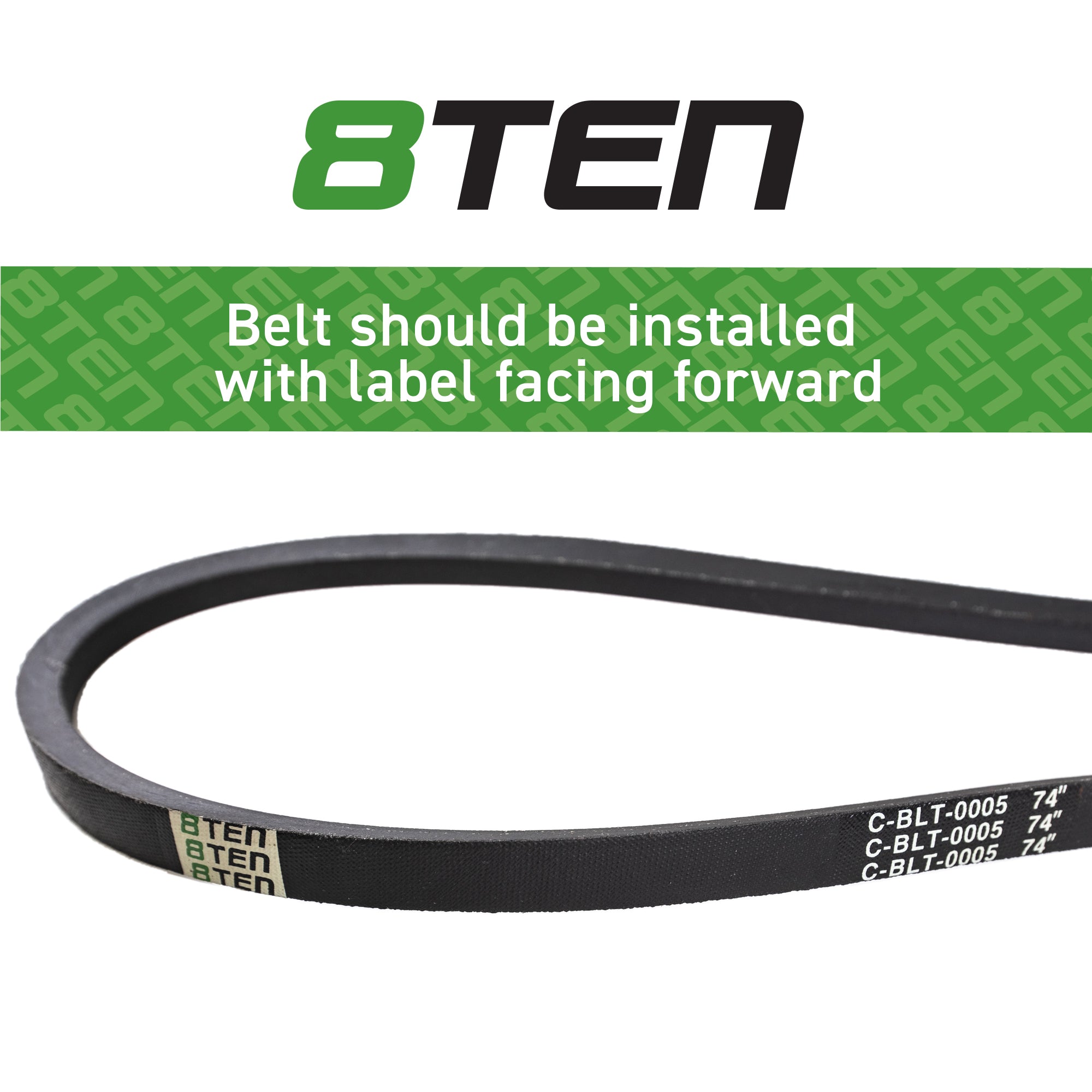 8TEN Deck Belt 954-0371A 754-0371A 754-0371