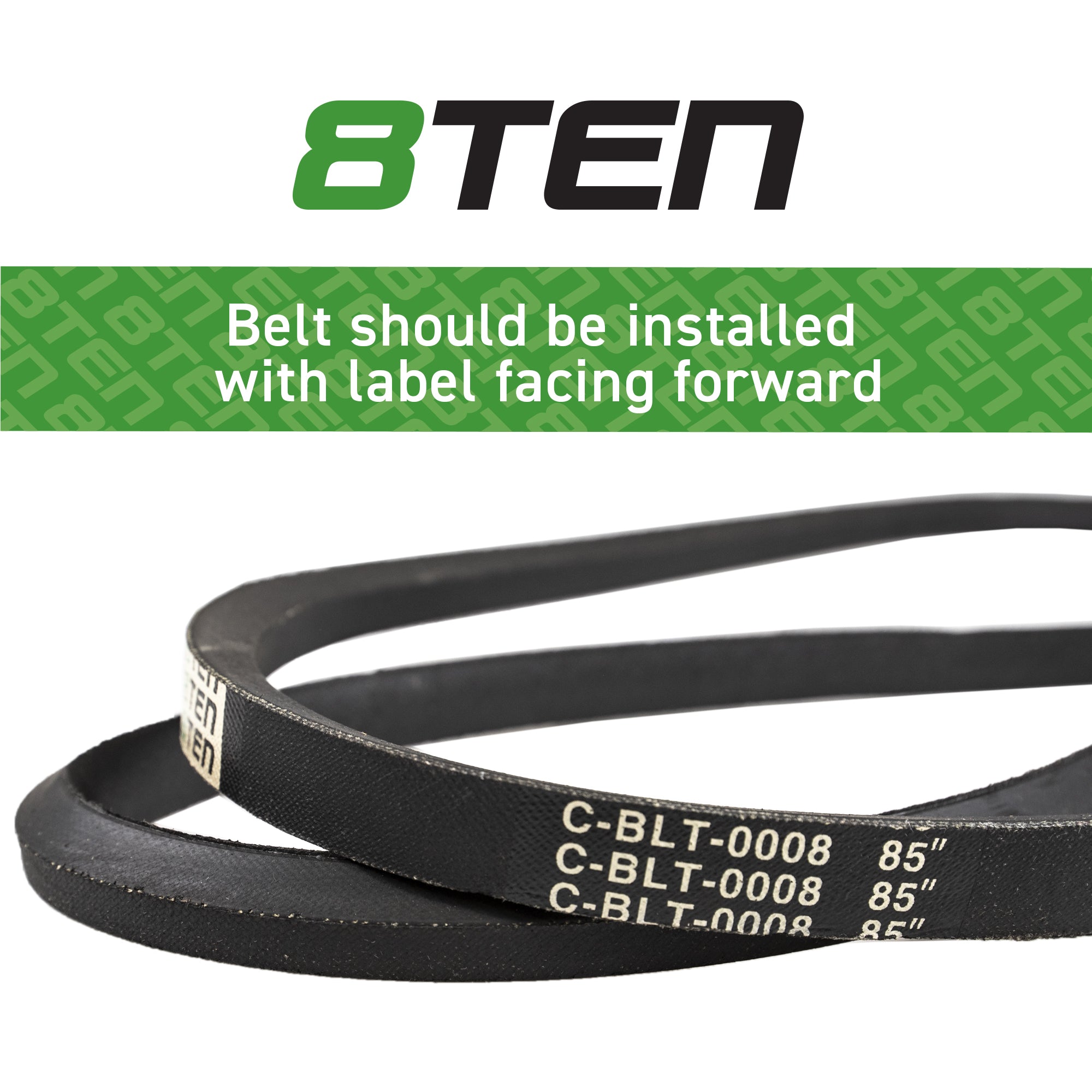 8TEN Primary Deck Belt 148763 532148763 531300769
