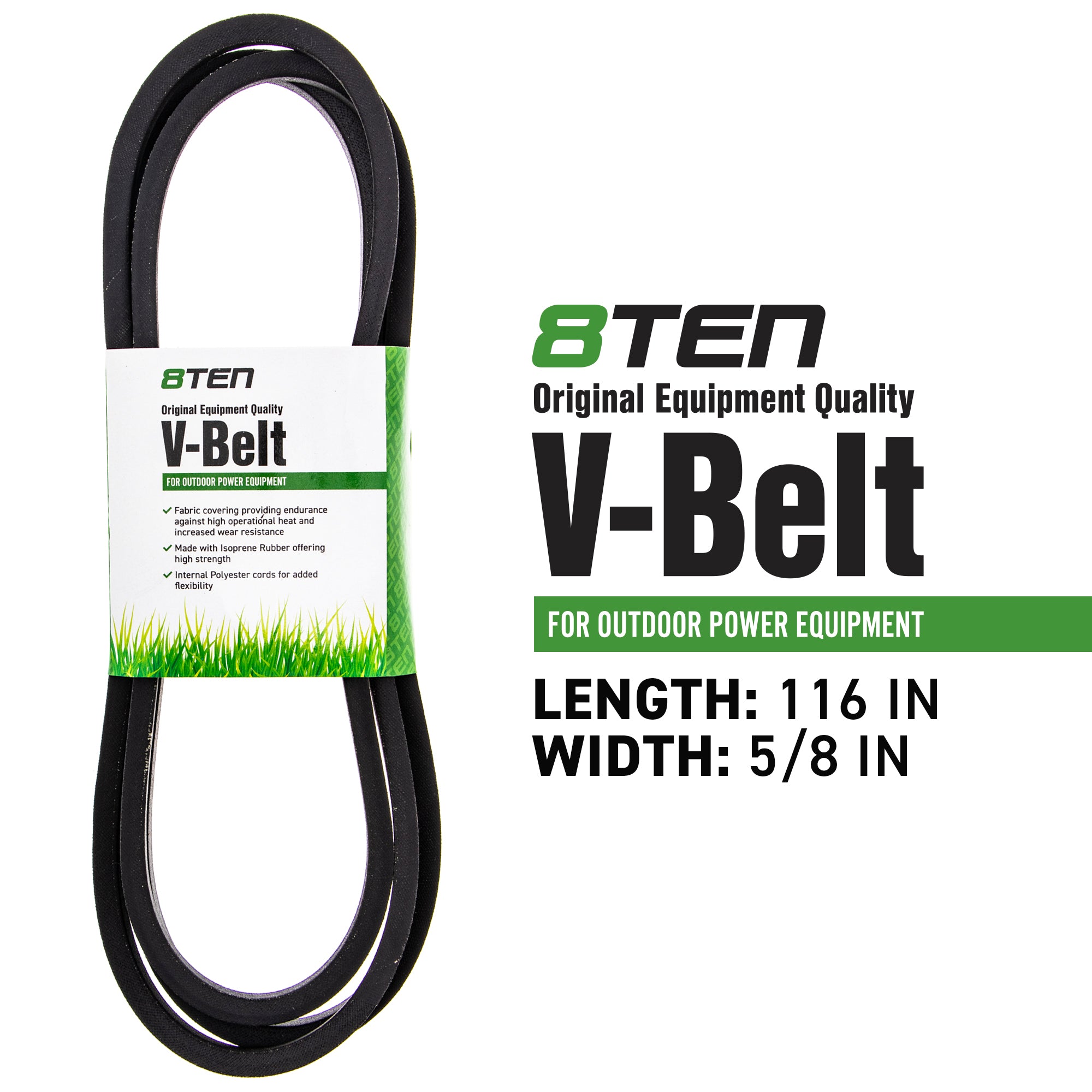 8TEN 810-CBL2235T Mule Drive Belt for Toro Exmark Stens Oregon MTD