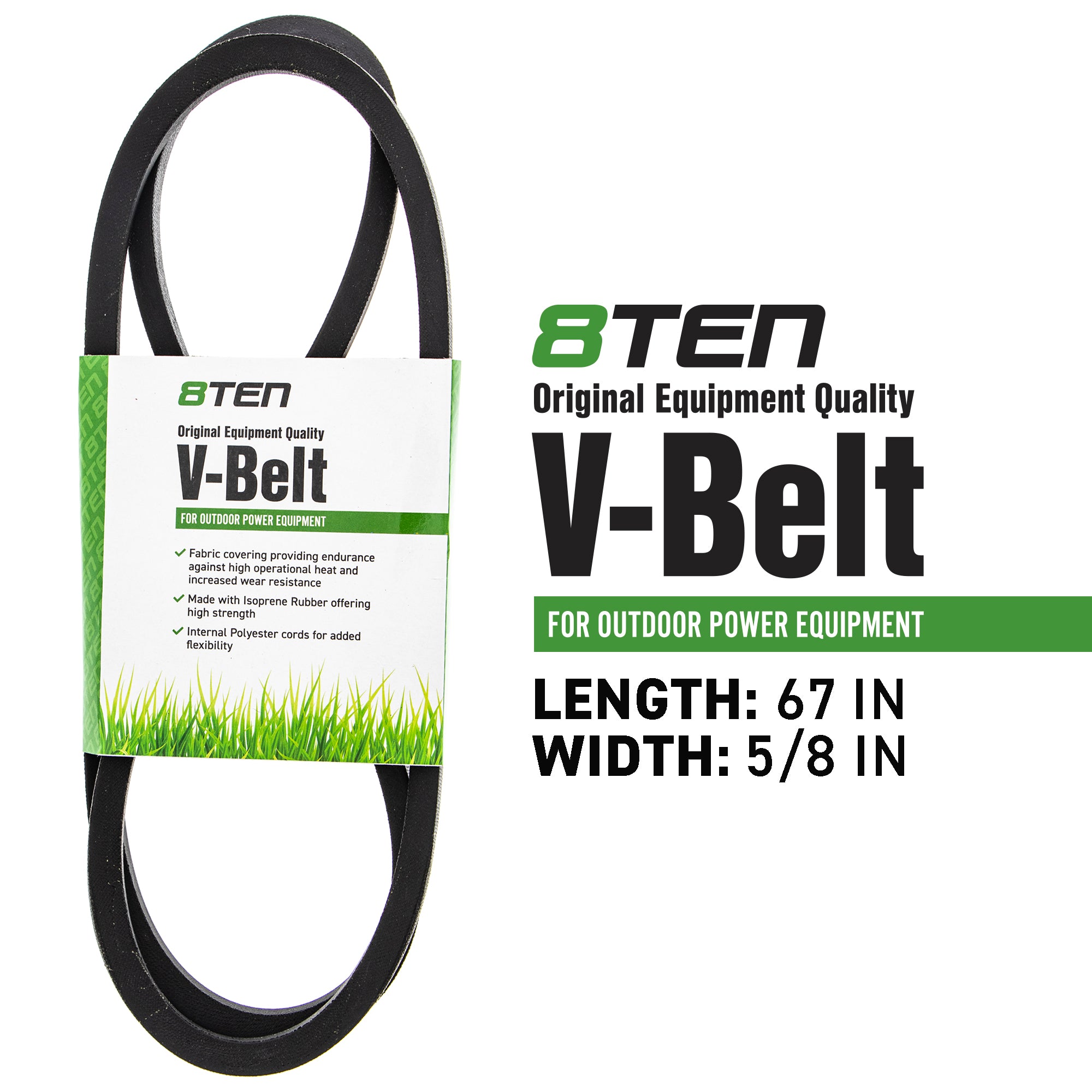 8TEN 810-CBL2244T PTO Clutch Belt for Stens Oregon MTD Cub Cadet