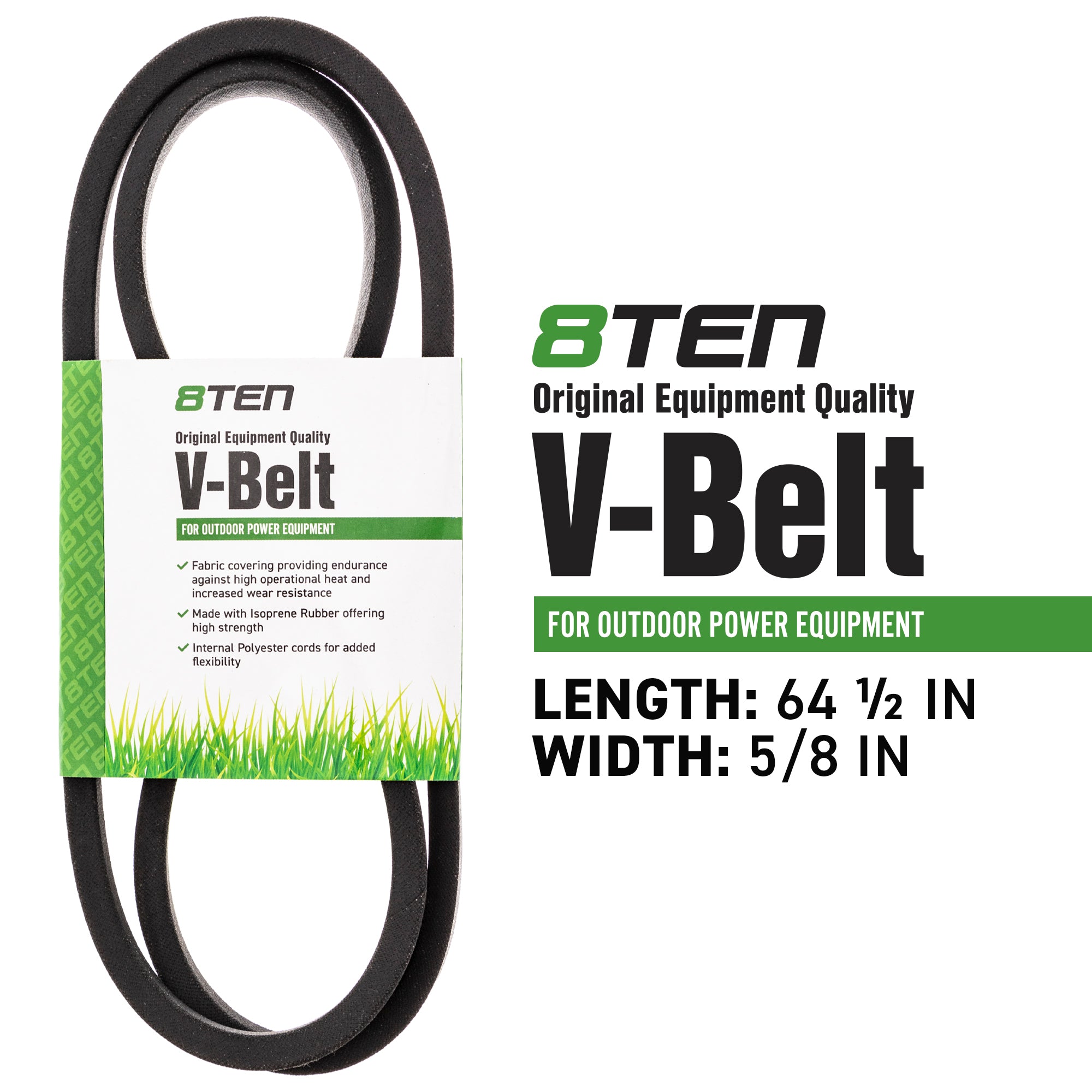 8TEN 810-CBL2247T Engine To Deck Belt for zOTHER YARDMAN Stens