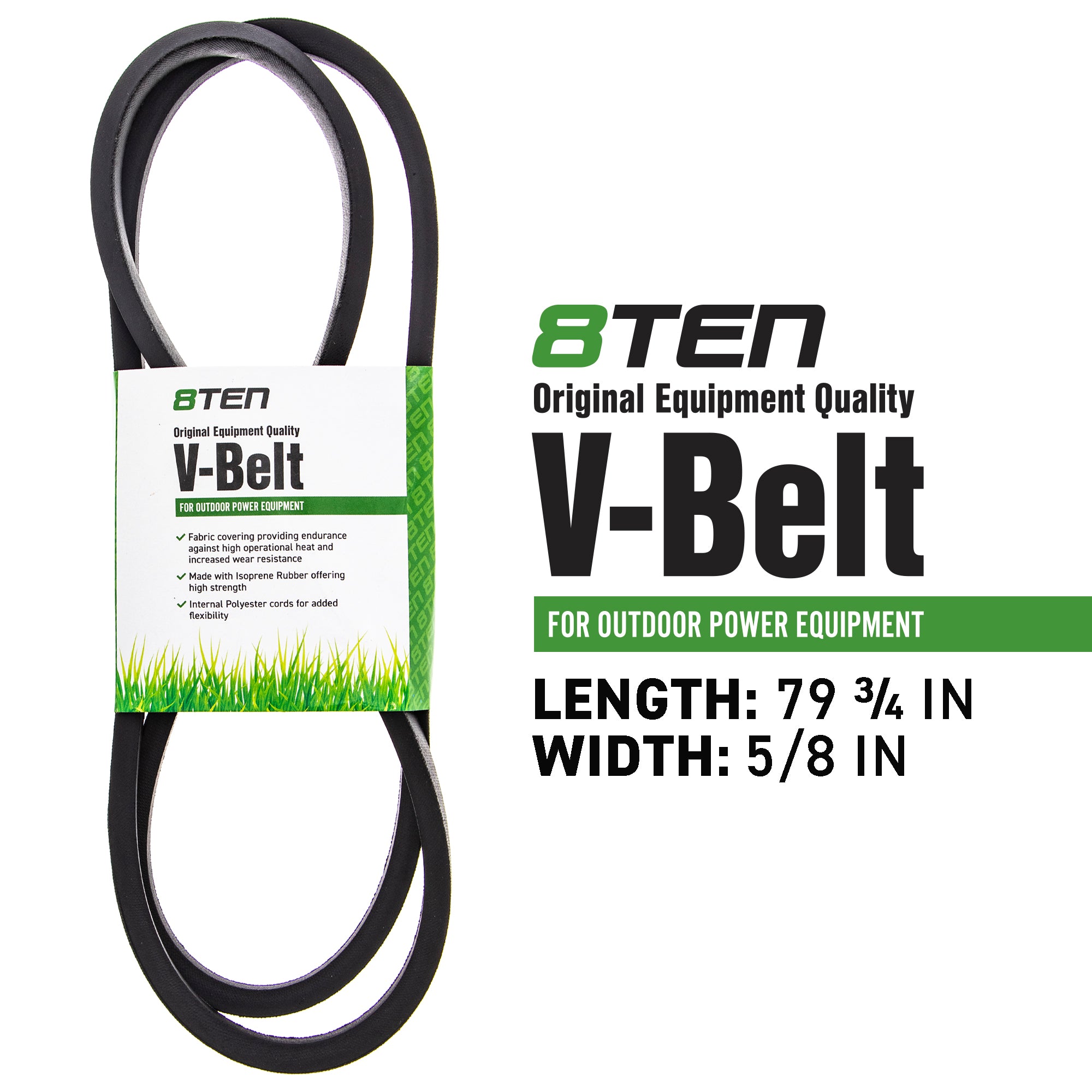 8TEN 810-CBL2248T PTO Clutch Belt for Stens MTD Cub Cadet Troy-Bilt