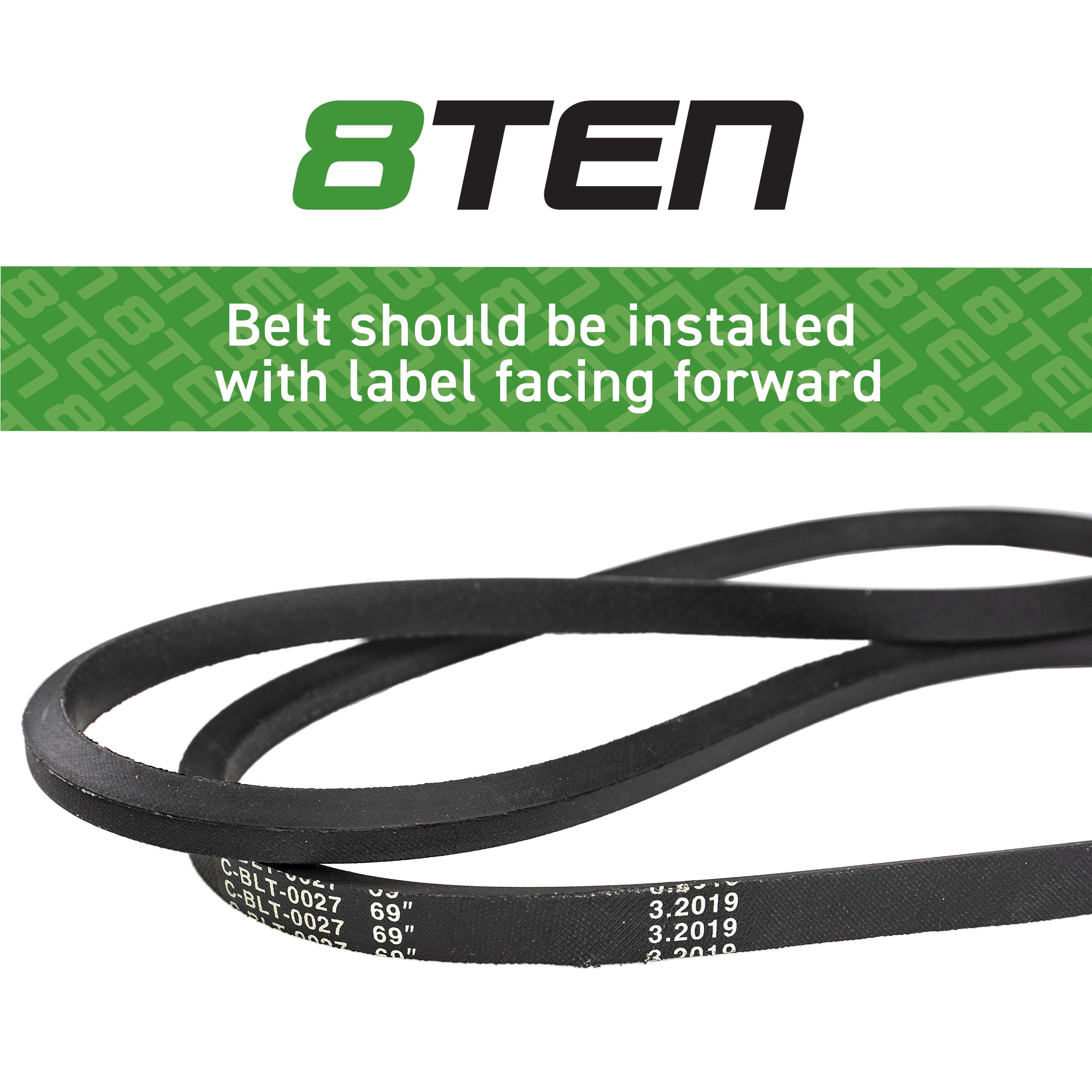 8TEN Deck Belt 954-0145A 754-0145A 754-0145
