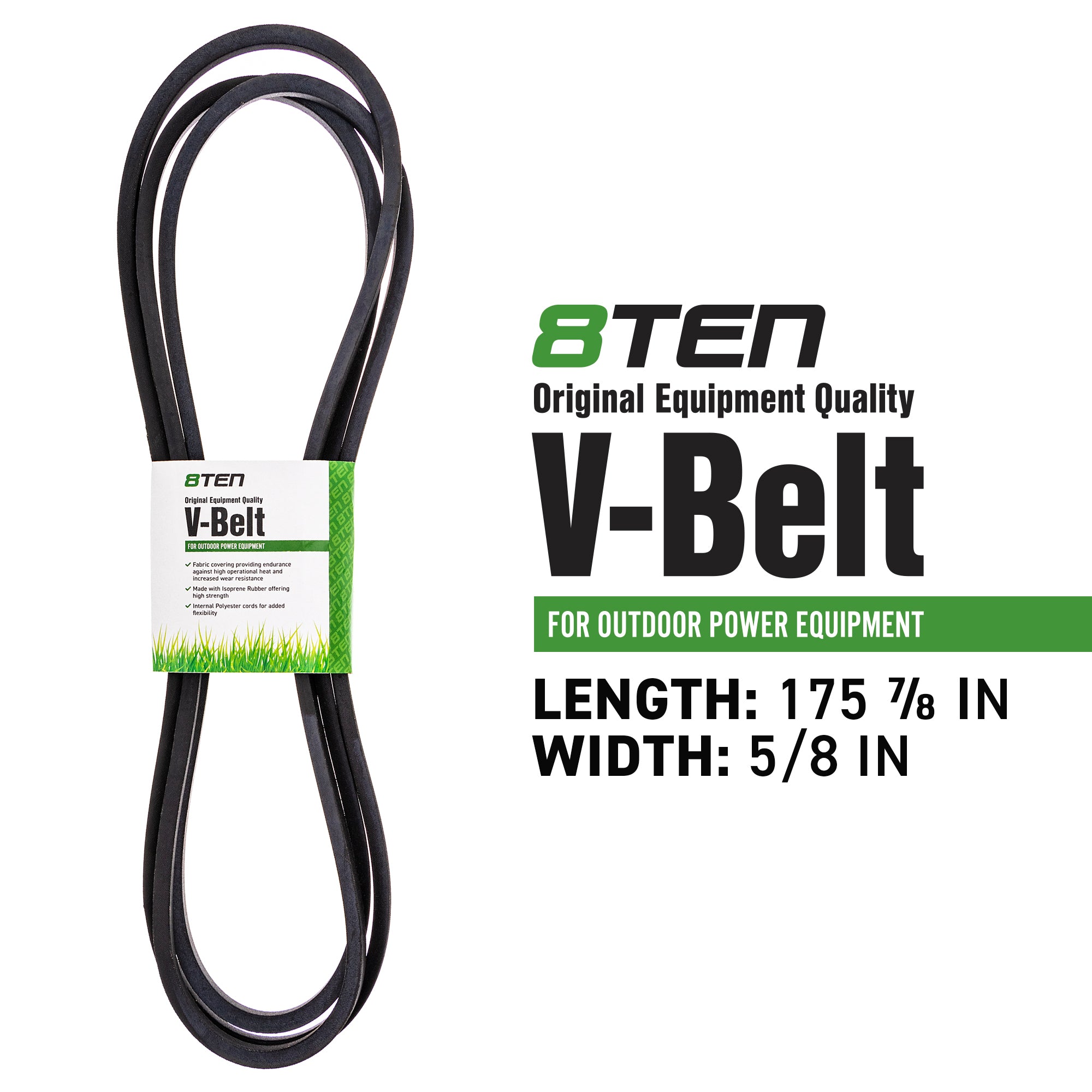 8TEN 810-CBL2241T Deck Belt for Toro Exmark Stens MTD Cub Cadet