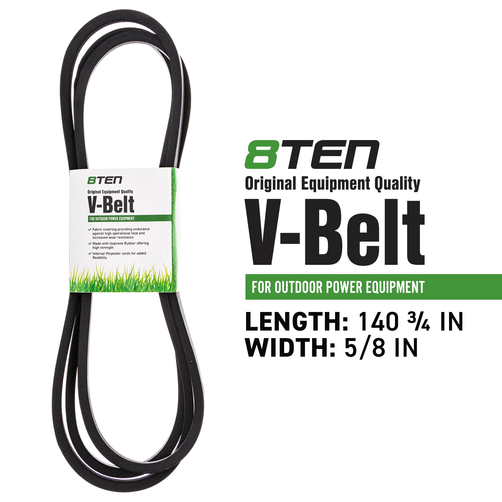8TEN 810-CBL2254T Deck Belt for Stens MTD Cub Cadet Troy-Bilt