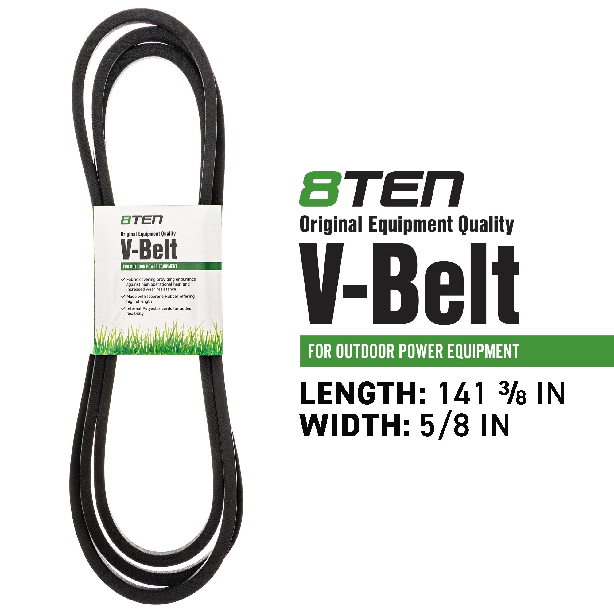 8TEN 810-CBL2257T Deck Belt for Stens MTD Cub Cadet Troy-Bilt John