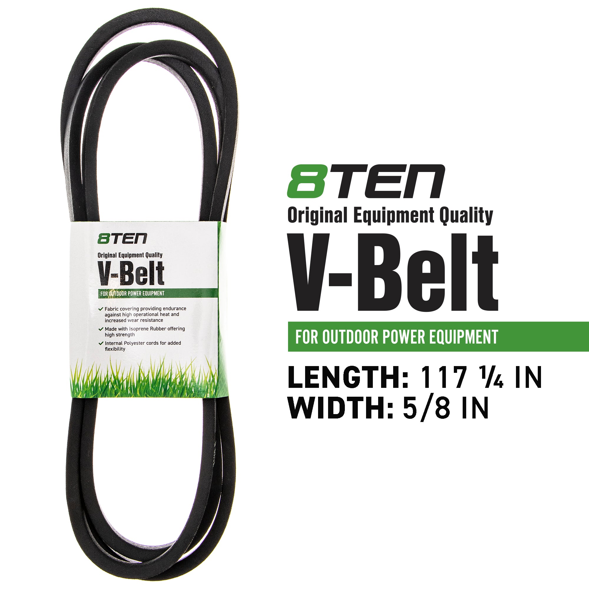 8TEN 810-CBL2266T Deck Belt for Stens Scag Oregon MTD Cub Cadet