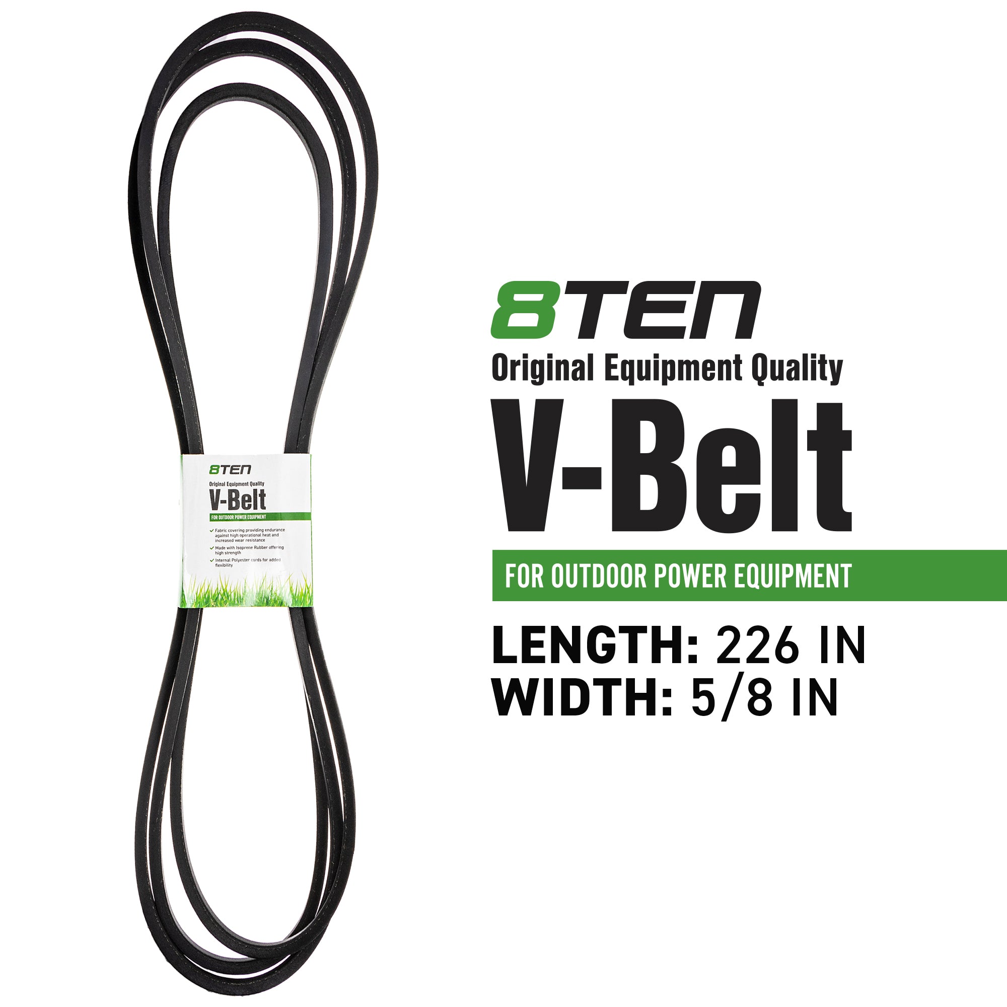 8TEN 810-CBL2268T Deck Belt for Toro Exmark Stens MTD Cub Cadet