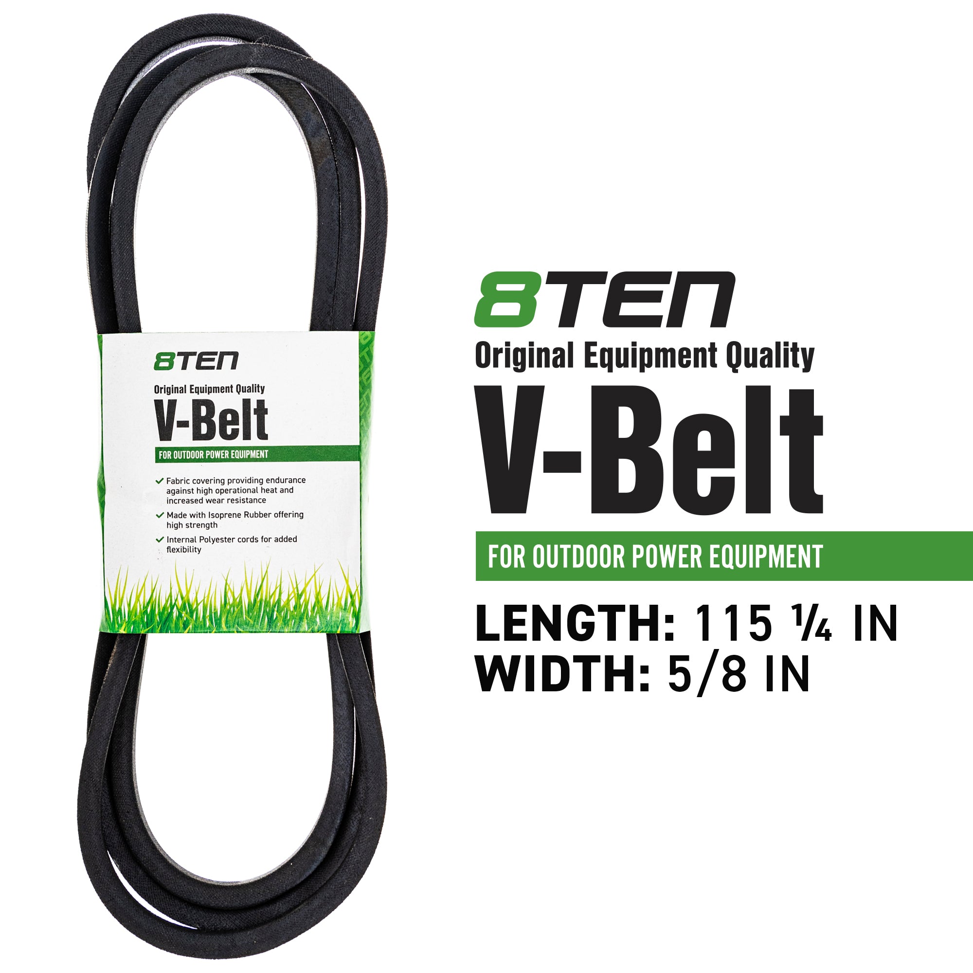 8TEN 810-CBL2260T Belt for Stens MTD Cub Cadet Troy-Bilt John Deere