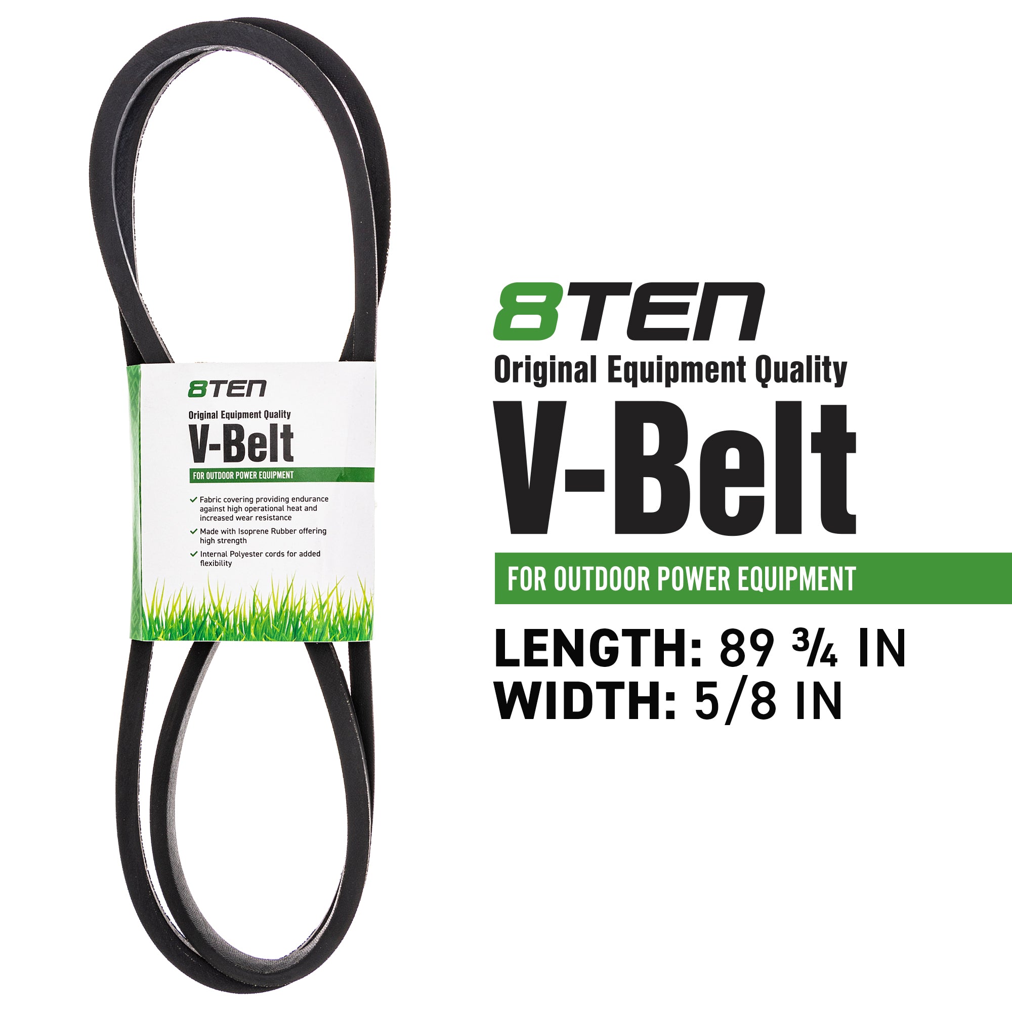 8TEN 810-CBL2285T PTO Drive Belt for Stens MTD Cub Cadet Troy-Bilt
