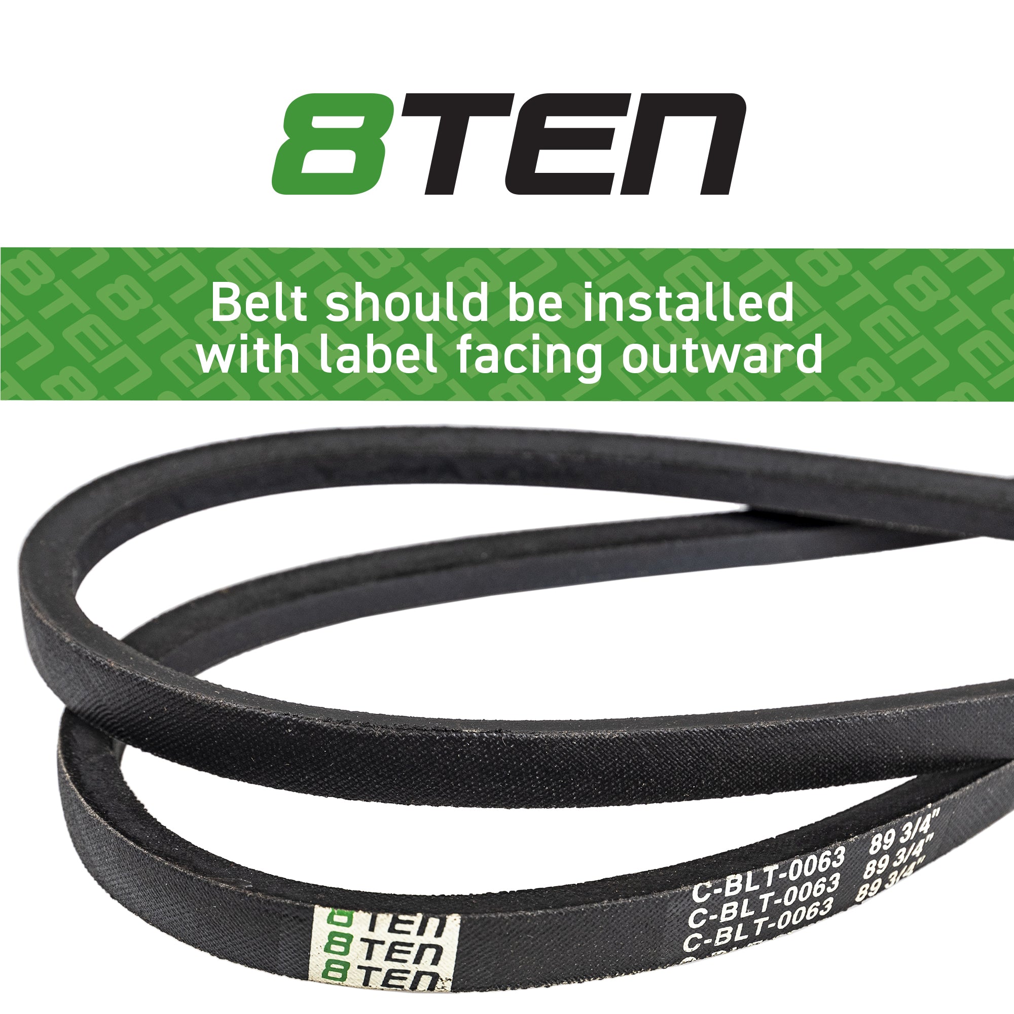 8TEN PTO Drive Belt M127523