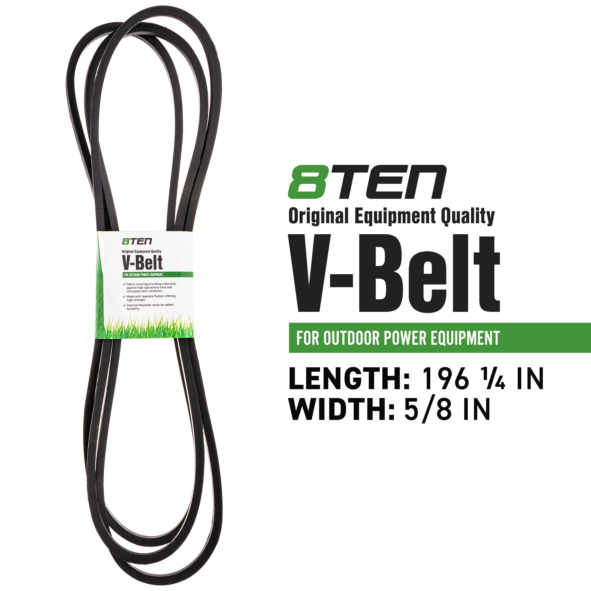 8TEN 810-CBL2286T Deck Belt for Toro Exmark Stens MTD Cub Cadet