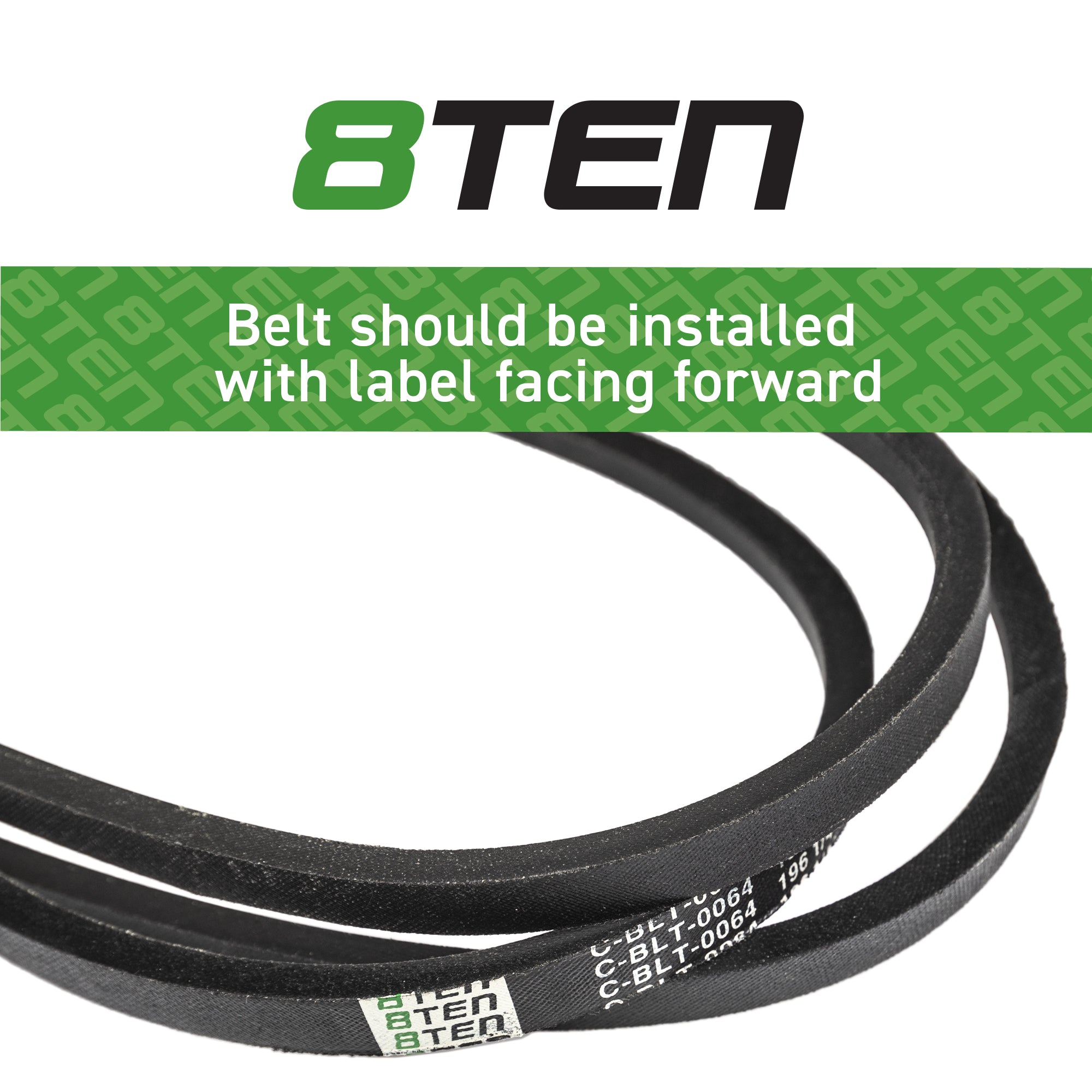 8TEN Deck Belt 114-5858 120-2411 114-5858-SL