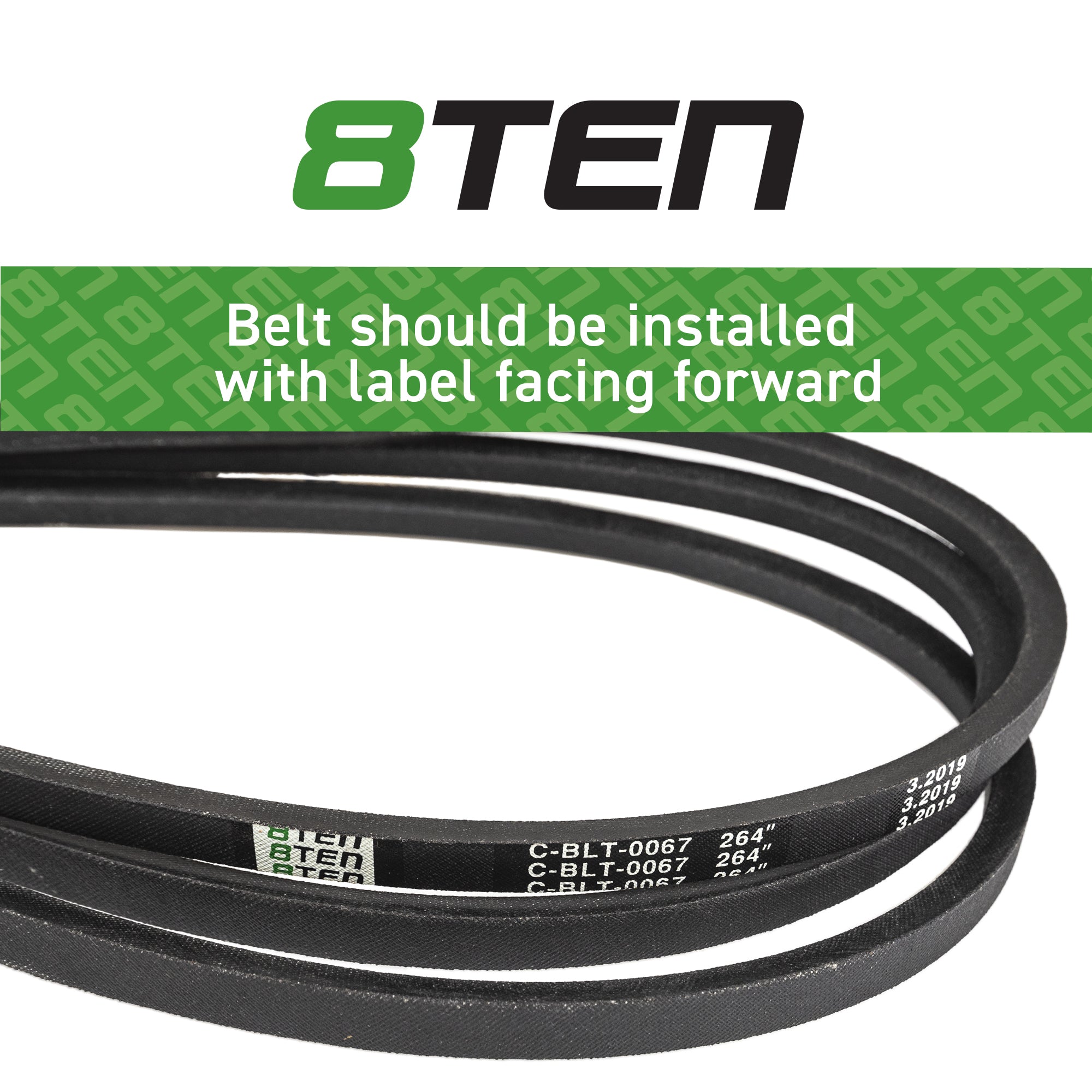 8TEN Deck Belt 106-7350