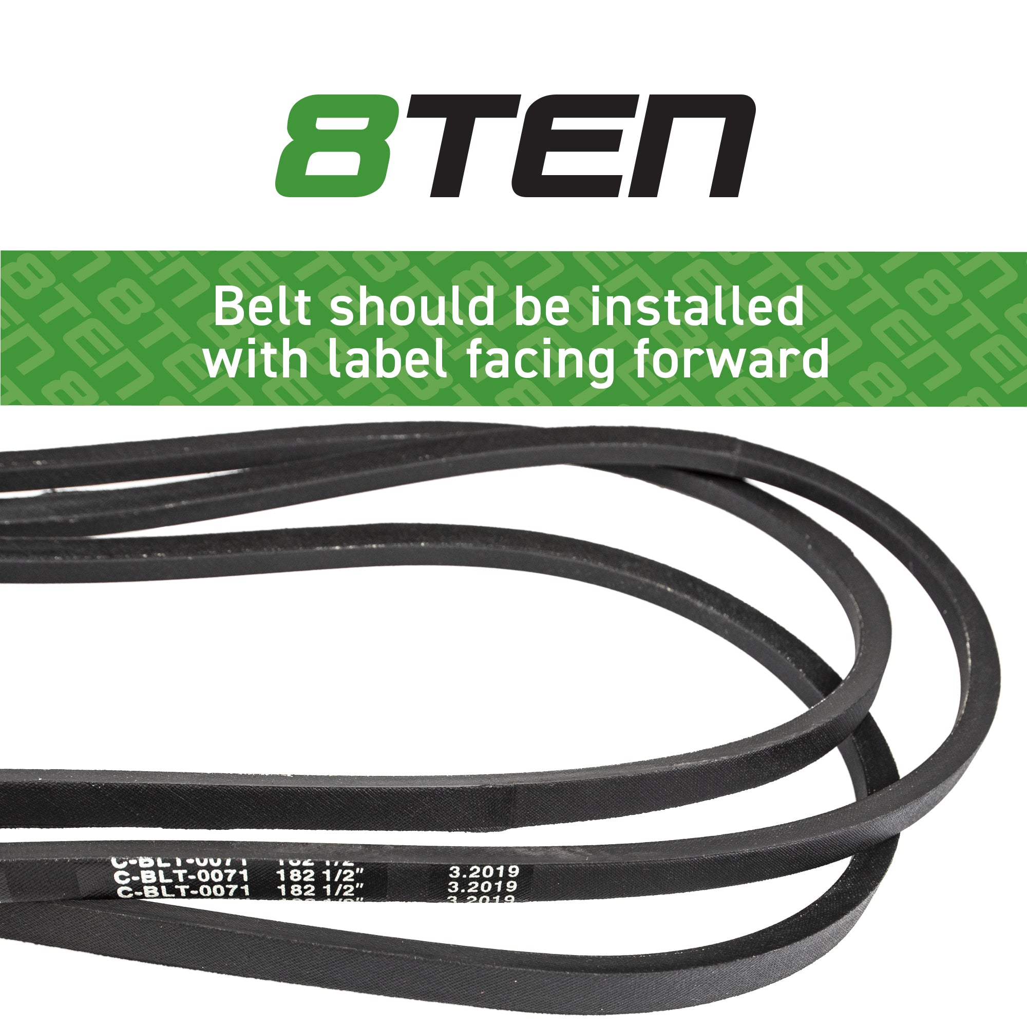 8TEN Deck Belt D-3776-W D-3914