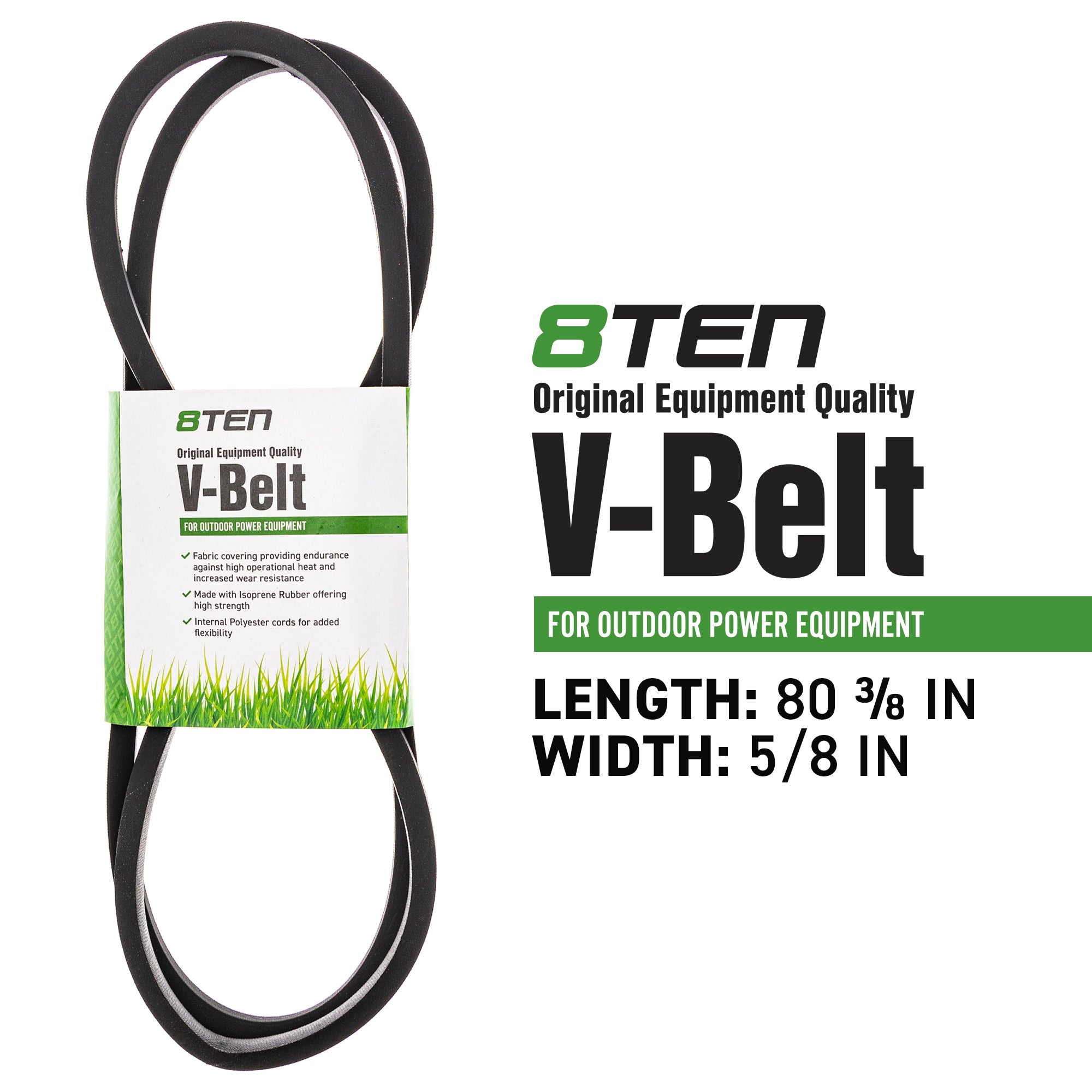 8TEN 810-CBL2296T Engine to Deck Belt for zOTHER Wright Stander