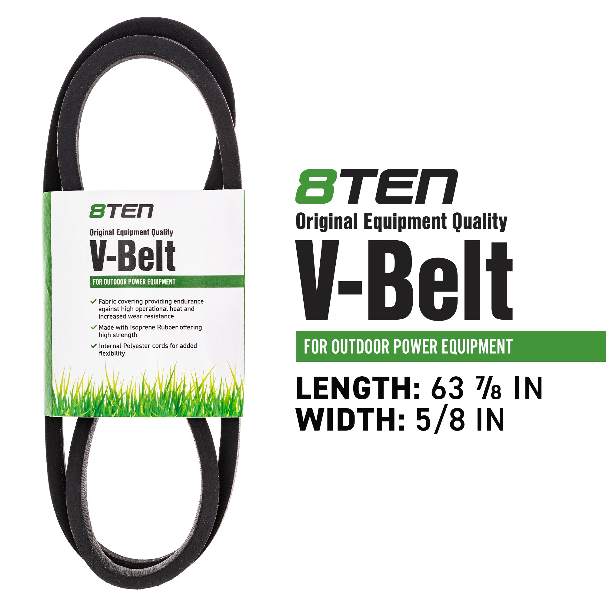8TEN 810-CBL2291T Pump Drive Belt for Wright Stander Stens Oregon