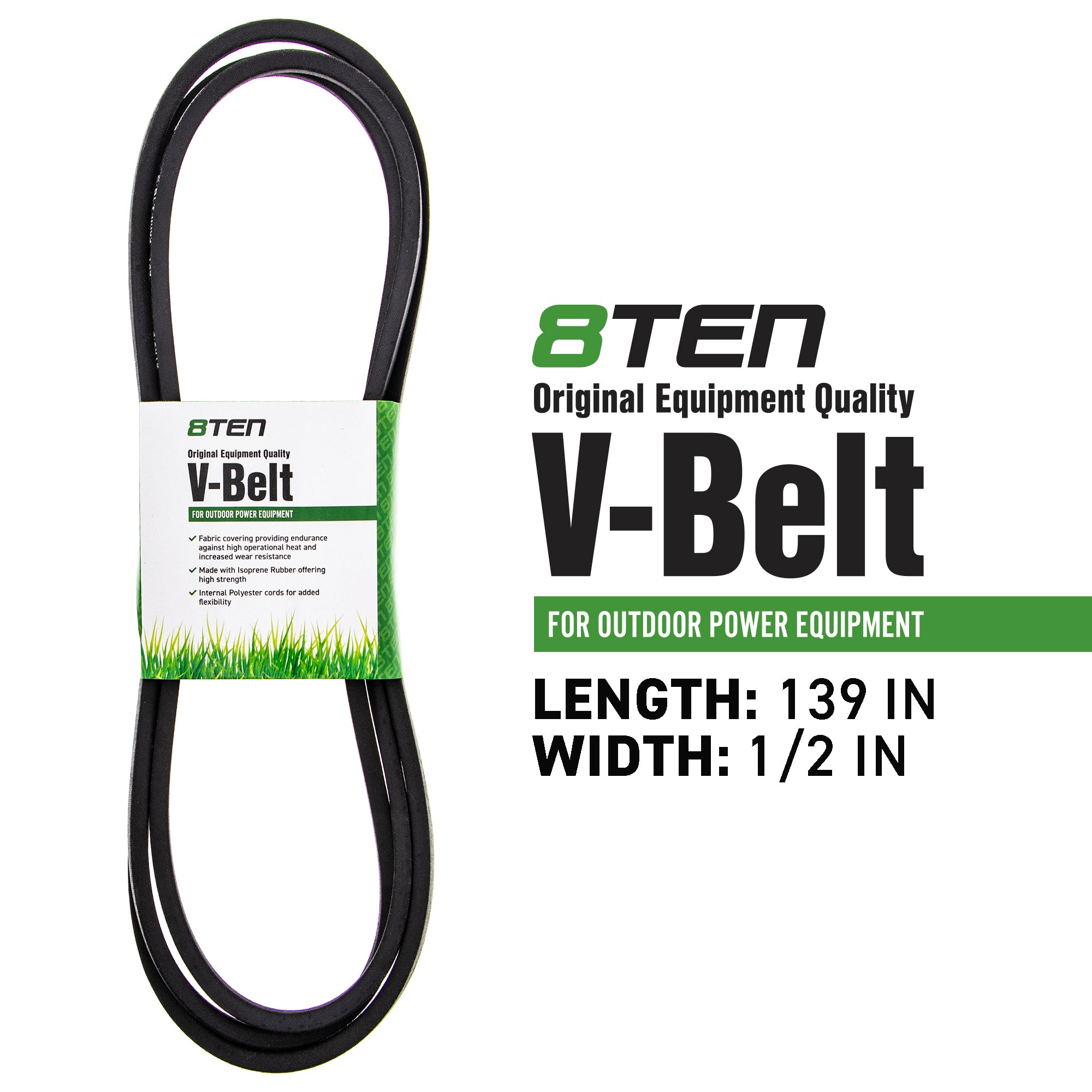 8TEN 810-CBL2214T Engine to Deck Belt for Stens Oregon MTD Cub Cadet