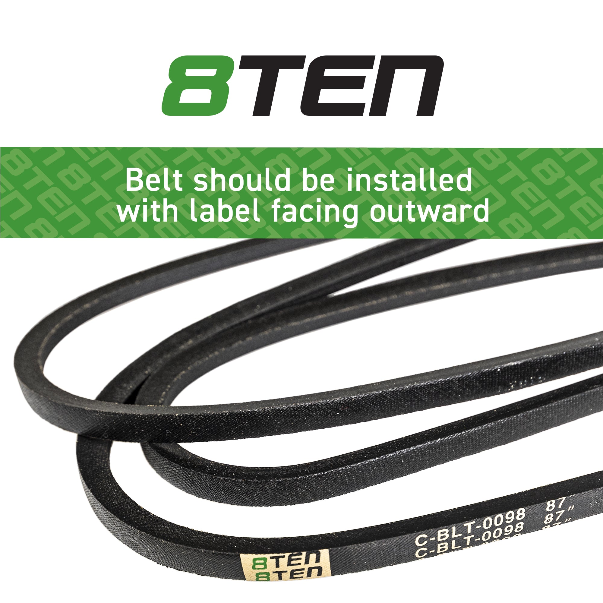 8TEN Deck Belt 710217 037X89MA 715589